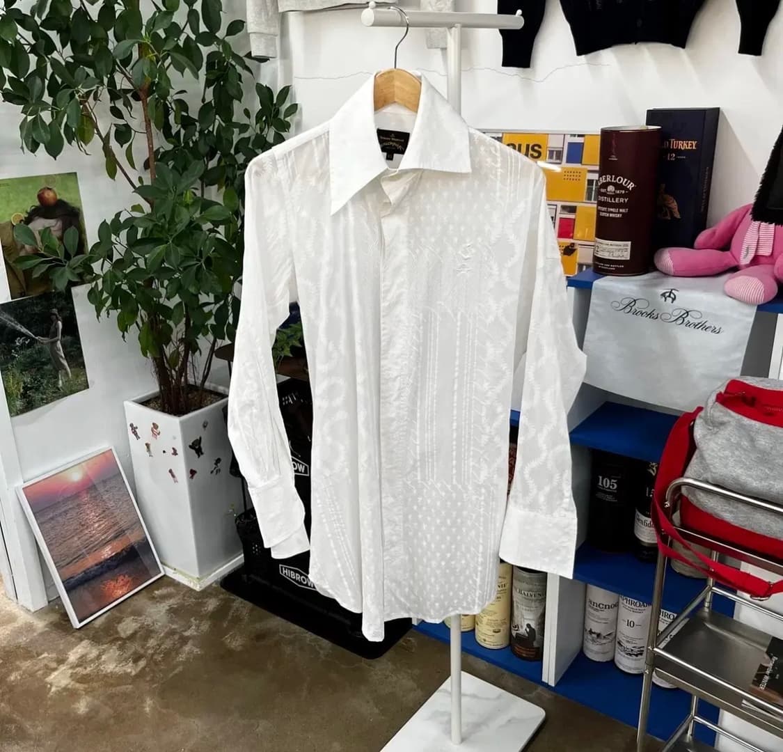 비비안웨스트우드 드레이핑 셔츠 상품이미지1