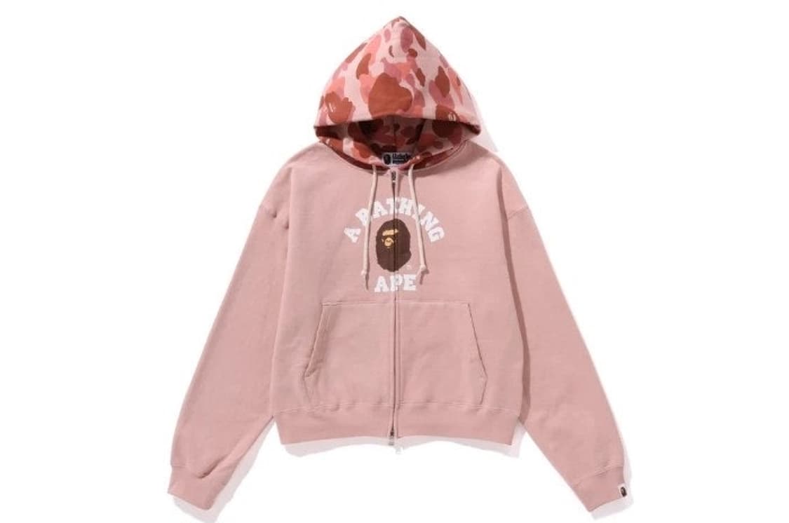 베이프 크롭 후드집업 상품이미지1