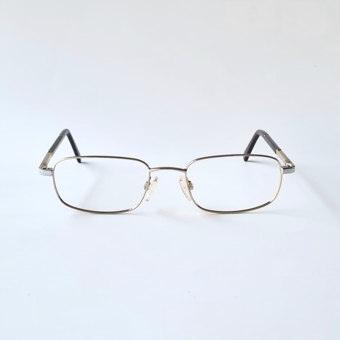 데드스탁 슬림 골드 메탈 스퀘어 안경테 729 상품이미지1