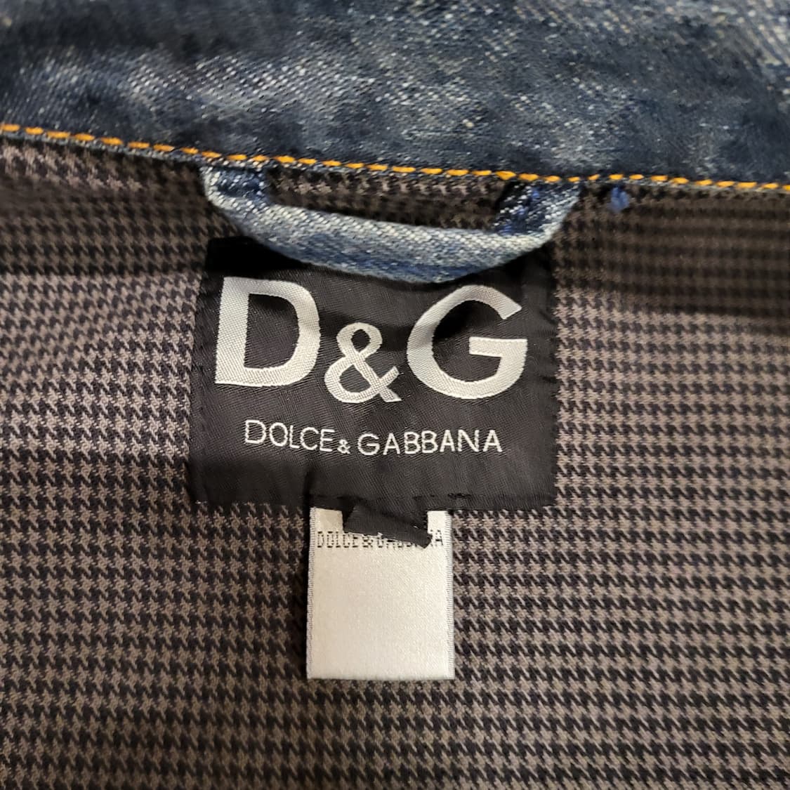 90s 돌체앤가바나(Dolce & Gabbana) 데님 자켓 (L) 상품이미지9