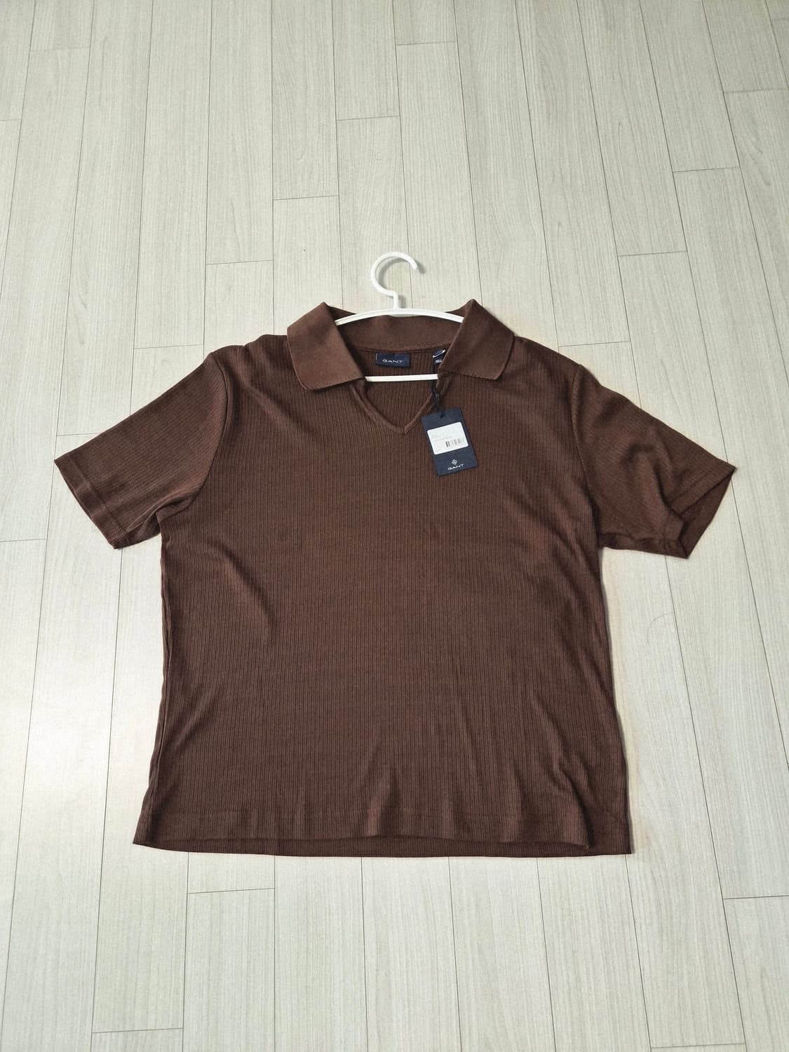택달린새상품 GANT Brown Slim Fit Polo T-Shirt 상품이미지6