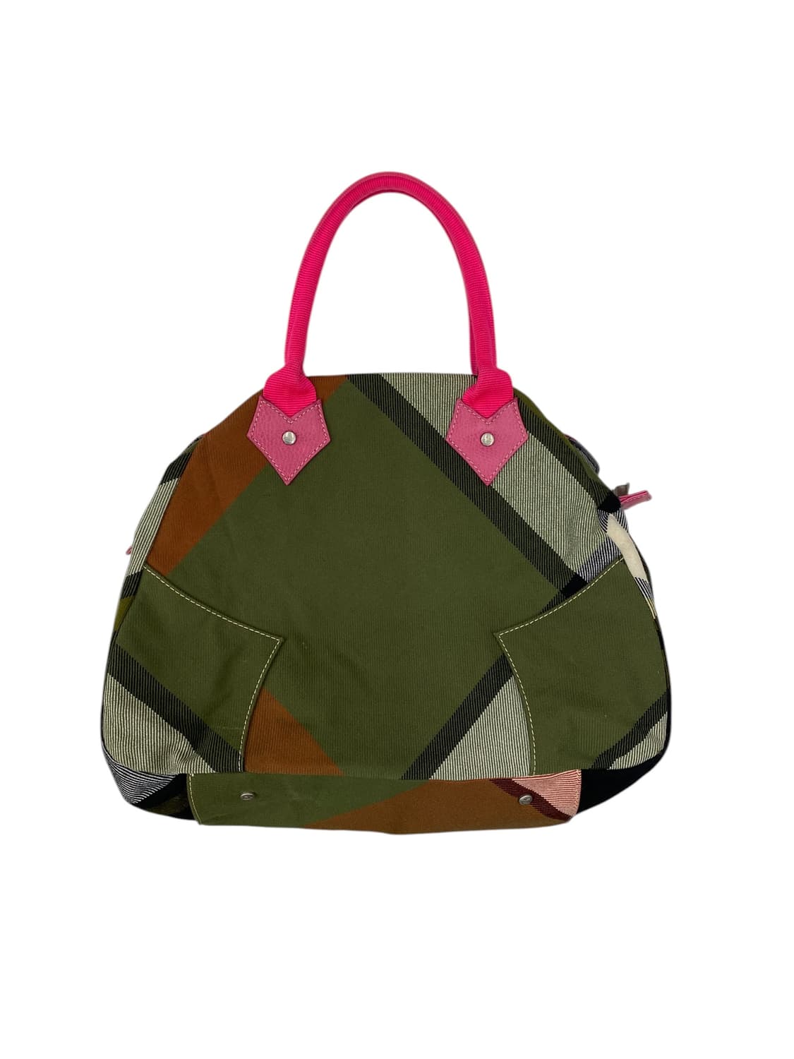 비비안웨스트우드 y2k 핑크체크 숄더 상품이미지2