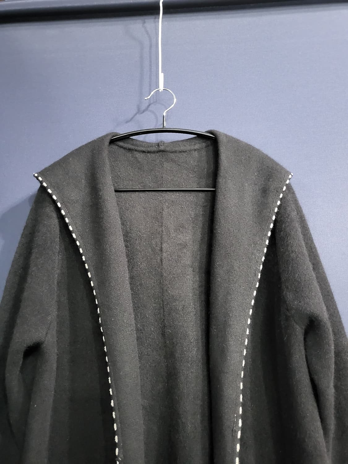 포켓 밍크 후드 가디건 상품이미지2