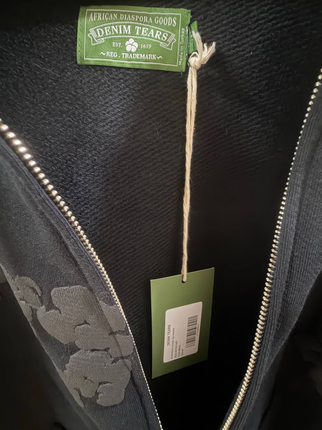 데님티어스 후드집업 미개봉 급처 상품이미지3