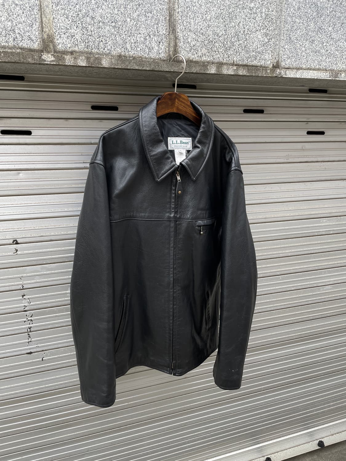 USA)80-90s L.L. Bean Goat Skin Leather 상품이미지1