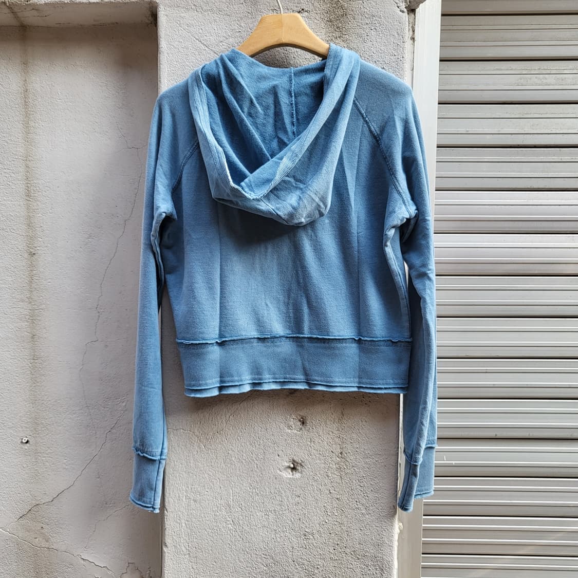 skinny minnie Crop Hooded zip-up   상품이미지7