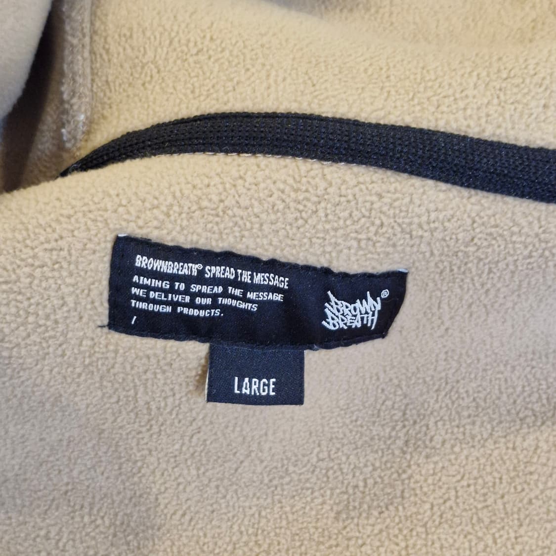 브라운브레스 뽀글이 플리스 점퍼 L 상품이미지5