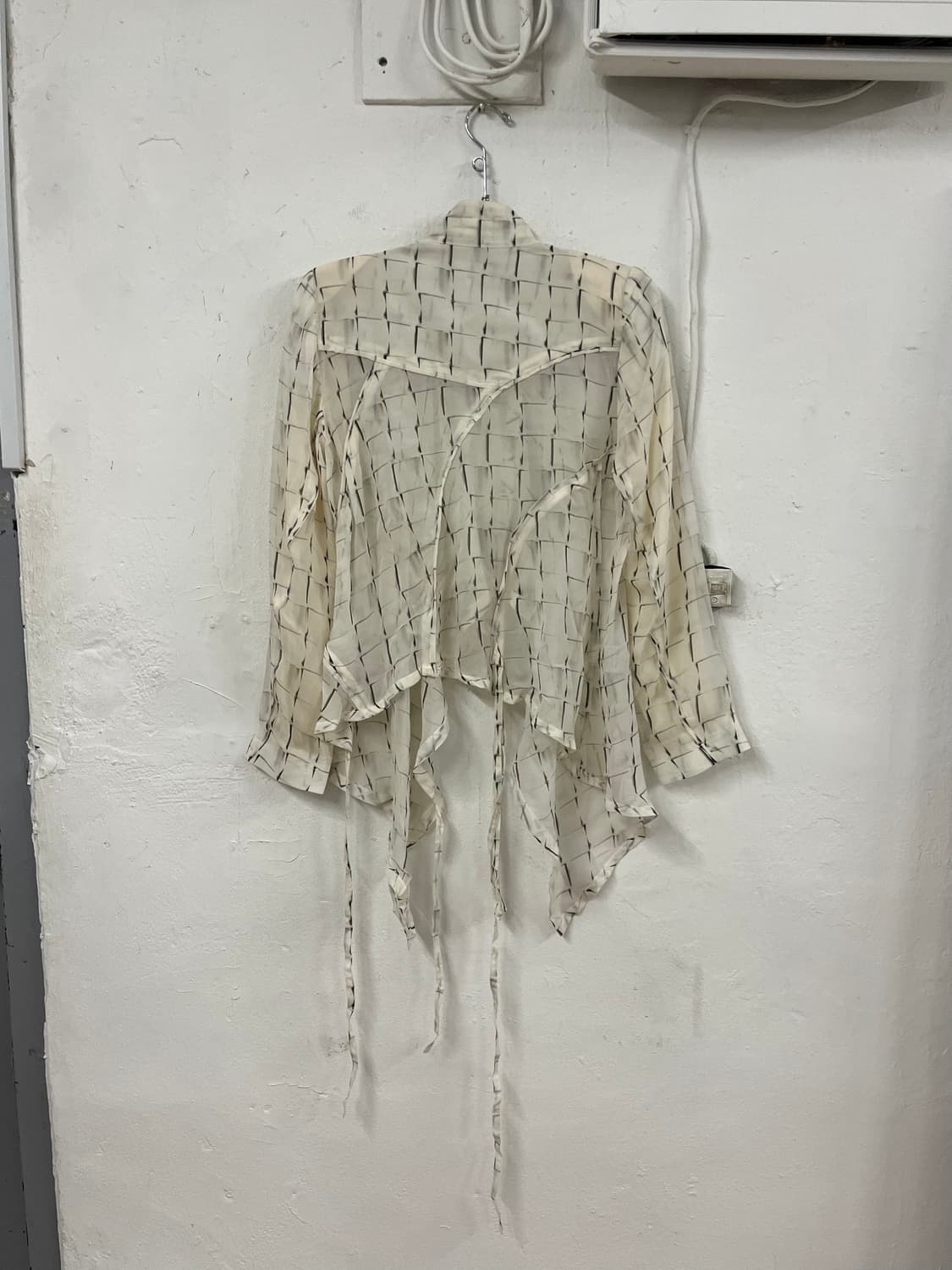 앤드뮐미스터 컬렉션 아방가르드 실크 자켓 상품이미지5