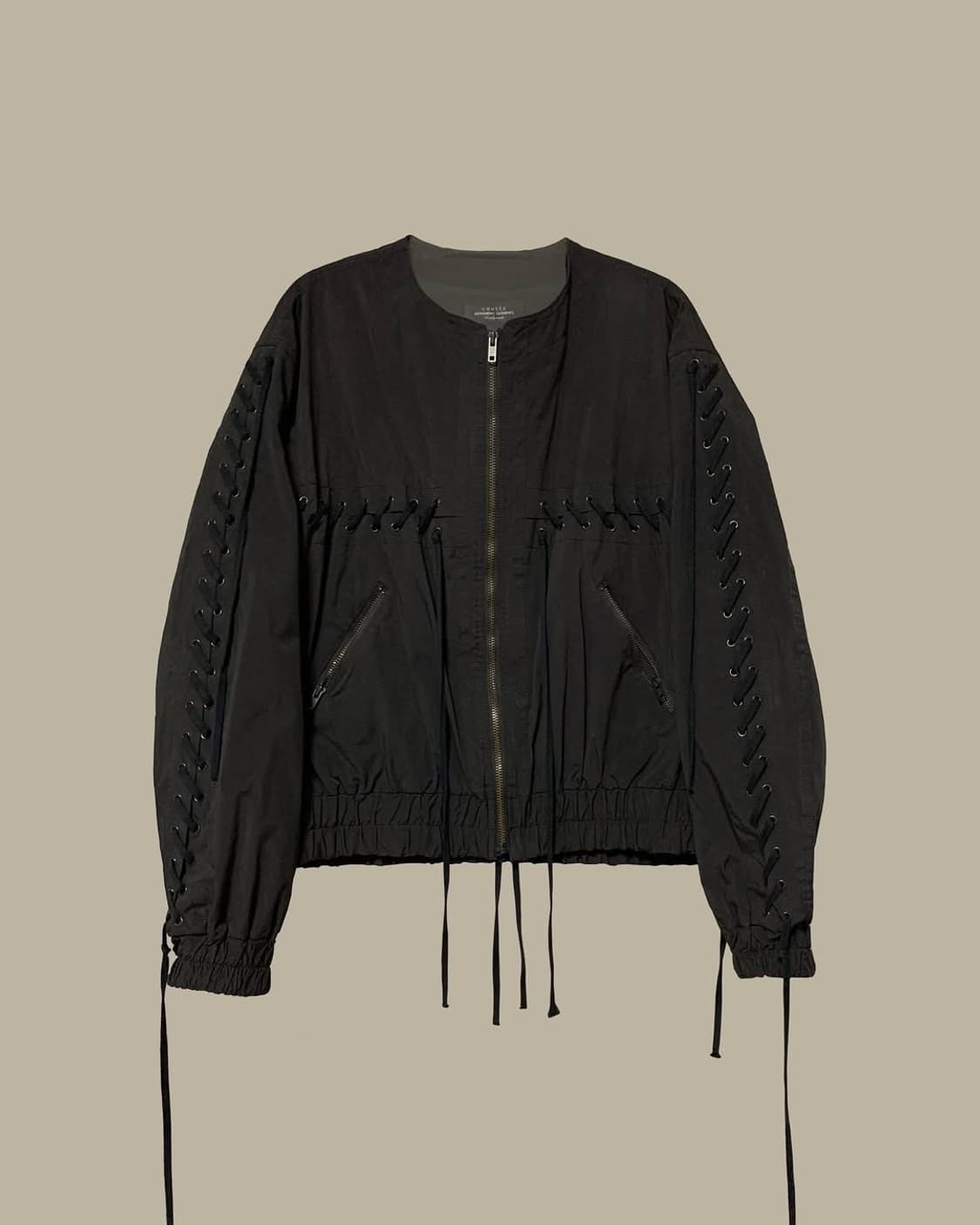 unused lace up blouson 상품이미지1