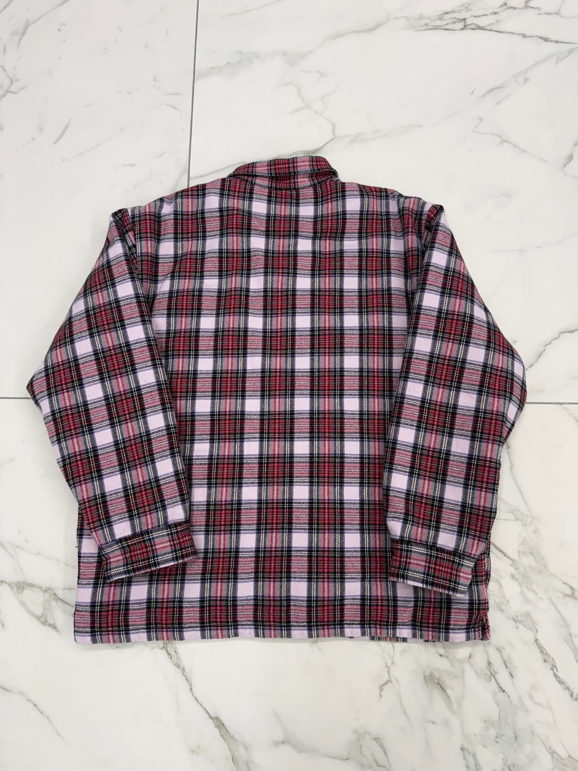 슈프림 써멀 라인드 집업 플란넬 셔츠 핑크 - 25FW 상품이미지3