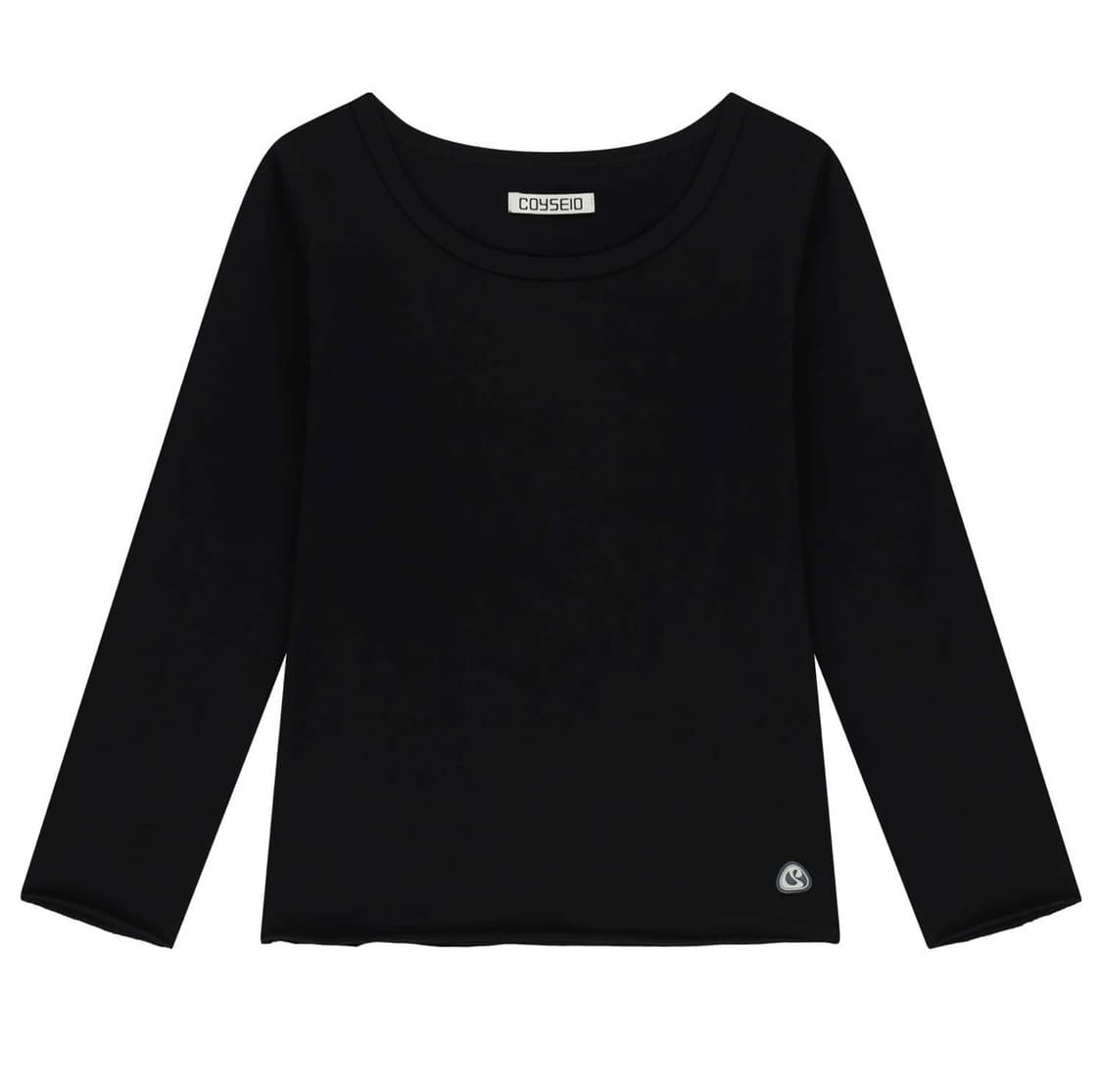 BACK CIRCLE CAPRI SLEEVES BLACK 상품이미지5