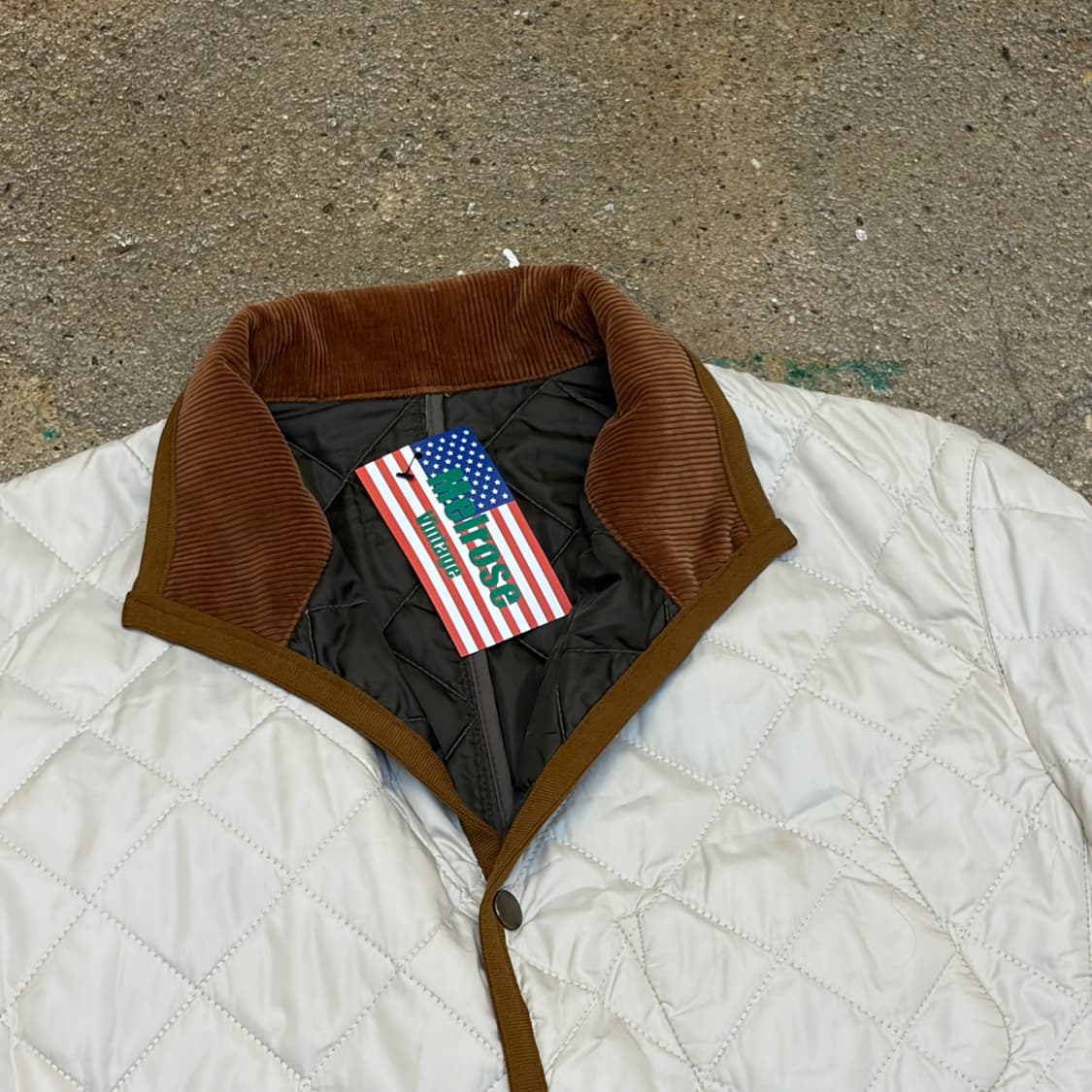 레어 00s USA 퀼팅 경량패딩 패딩 자켓 상품이미지3