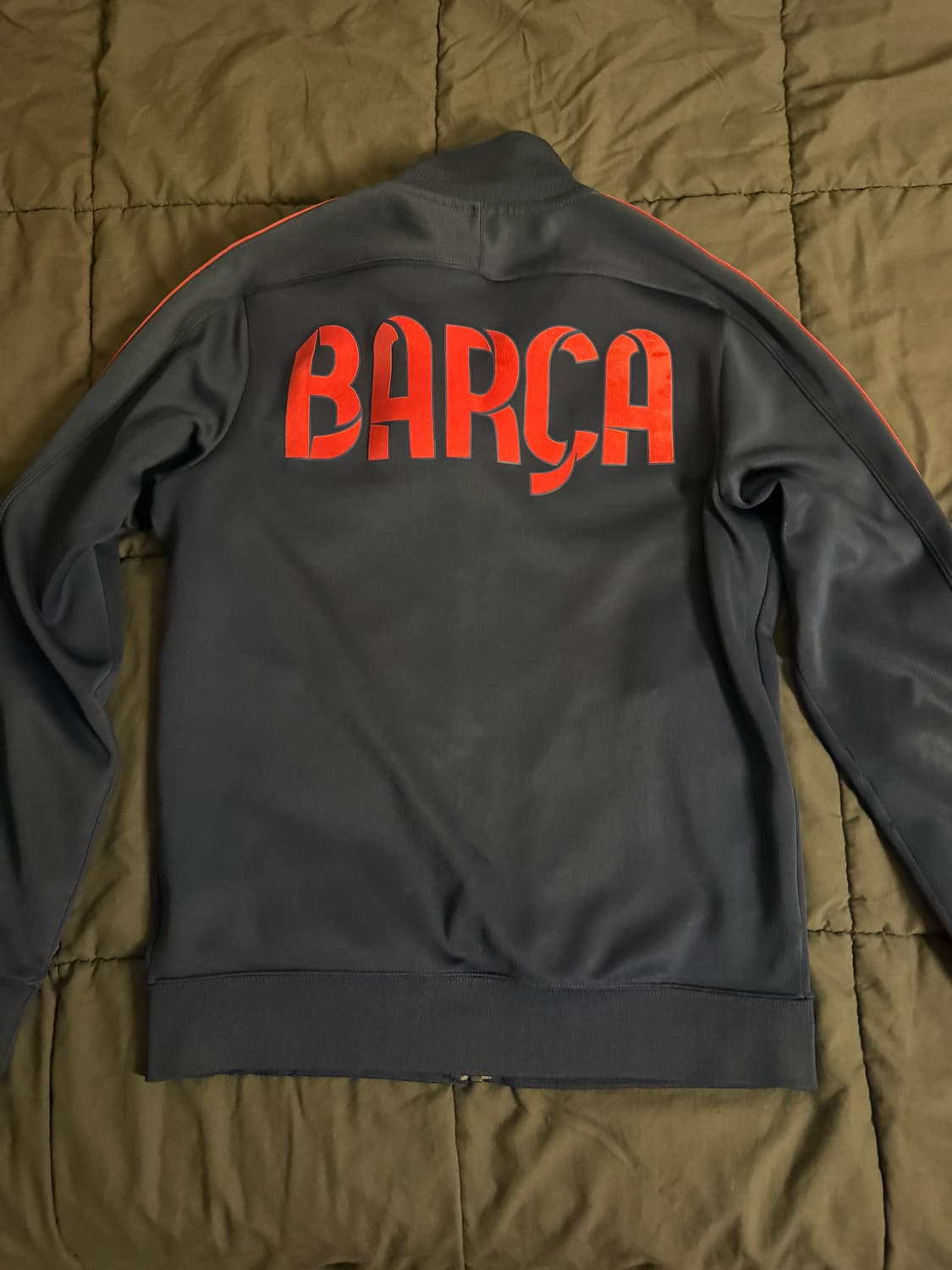 나이키 바르셀로나 트랙탑 져지 네이비 상품이미지2