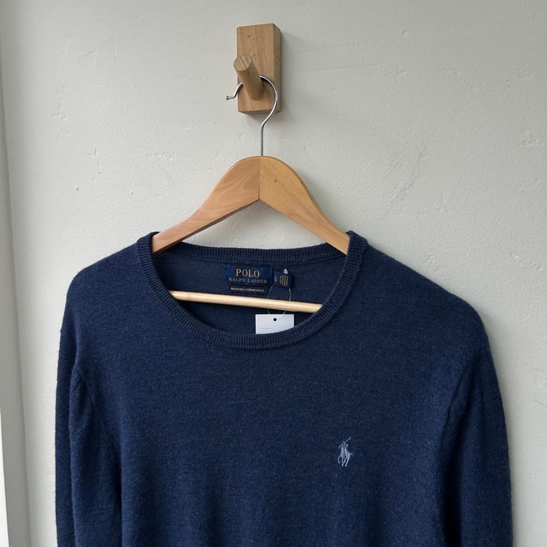 15972 - 폴로 랄프로렌 블루 울 니트 (메리노 울) 상품이미지1