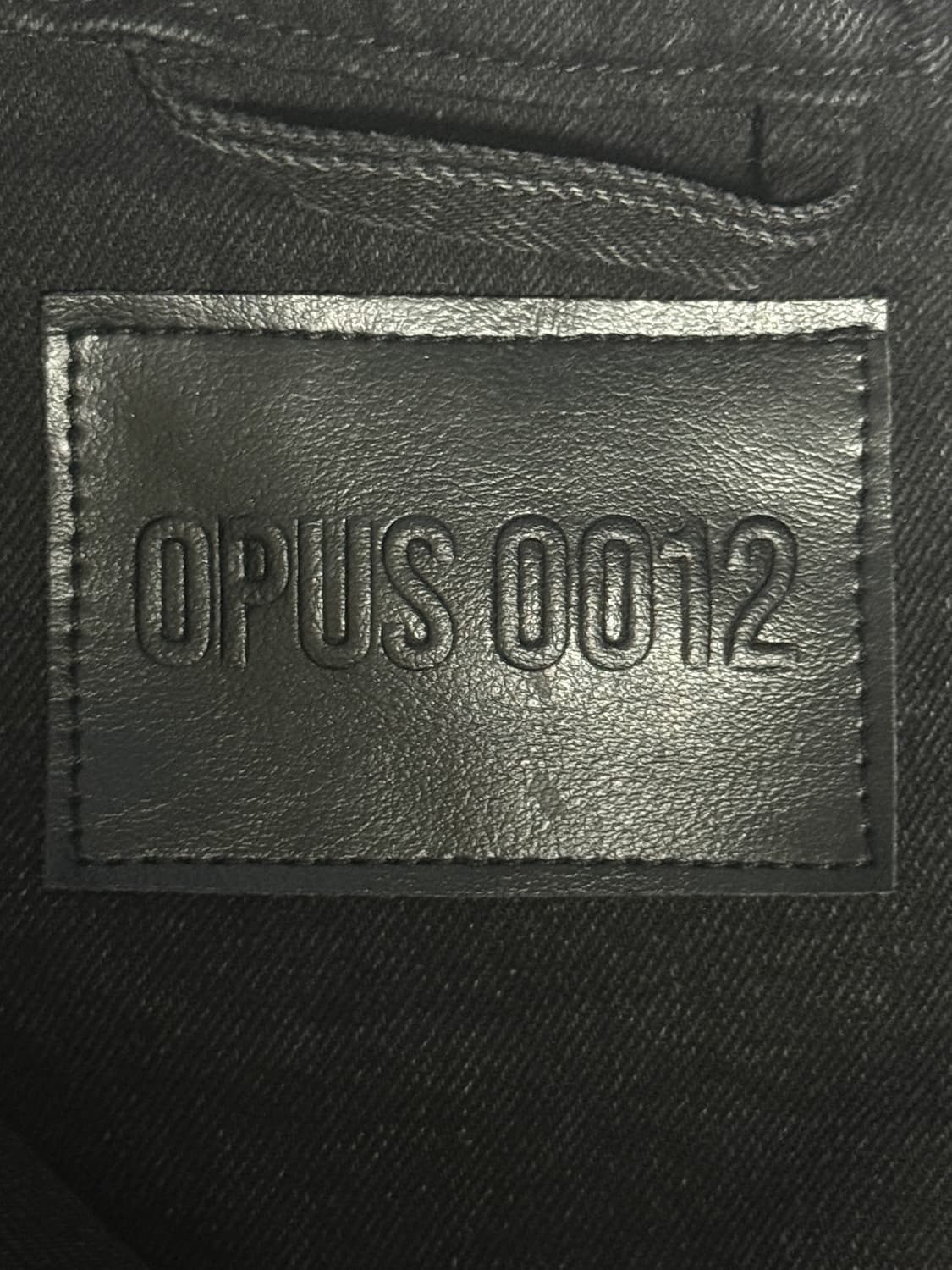 Opus0012 초판 데님 자켓 L 상품이미지4