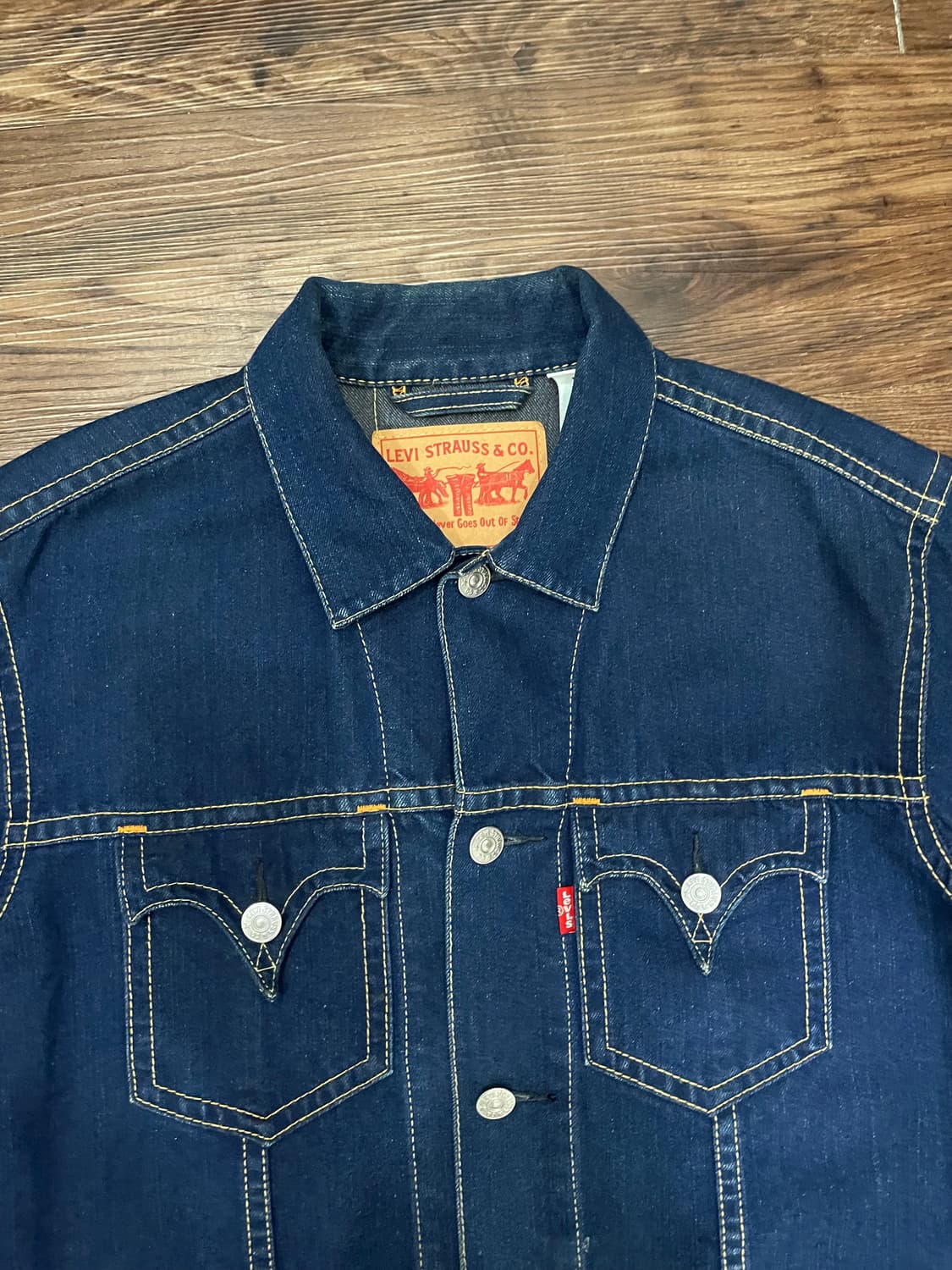 리바이스 타입원 TYPE1 트러커 데님 자켓 상품이미지2