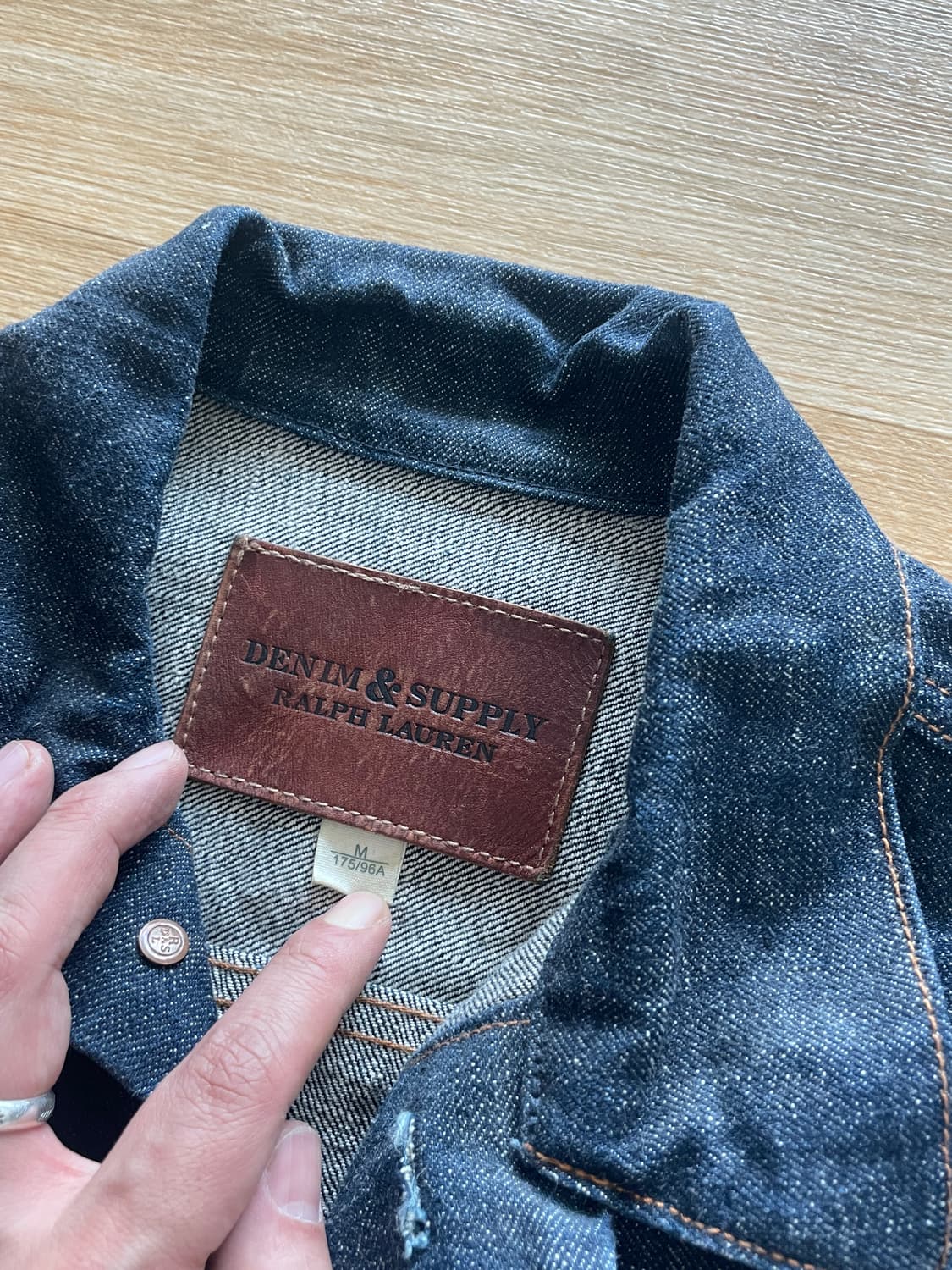 폴로 데님자켓 상품이미지2