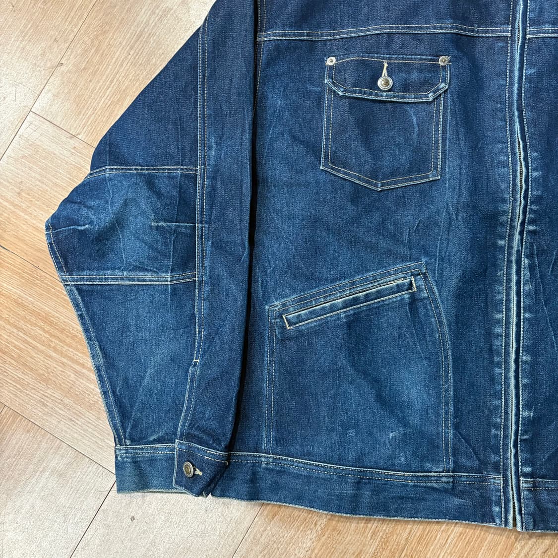 로카웨어 데님 집업 자켓 상품이미지6