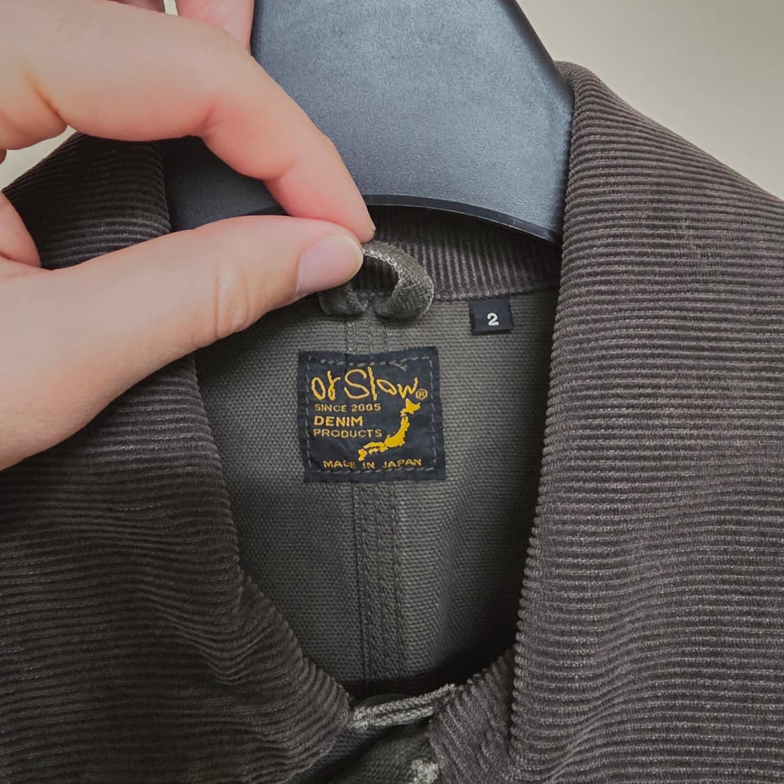 [2] 오어슬로우 릴렉스 핏 커버올 아미그린 올리브 orslow 상품이미지4