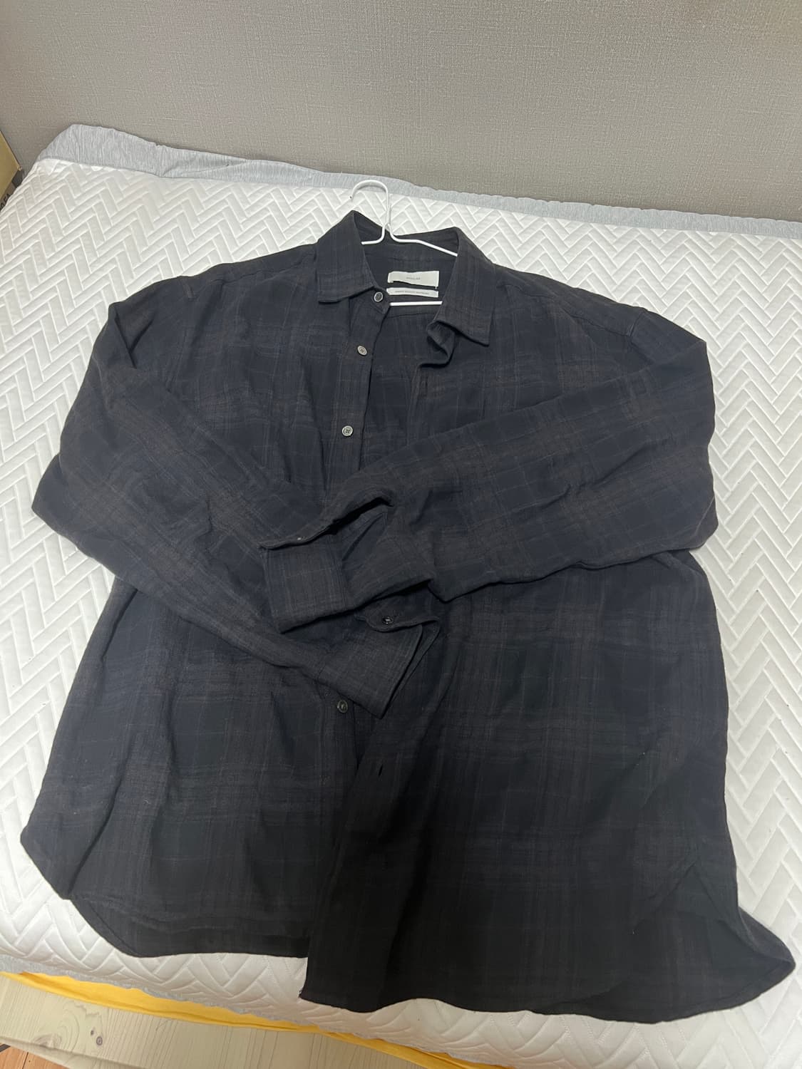 아워셀브스 24fw 빈티지 체크셔츠 2사이즈 판매 상품이미지1