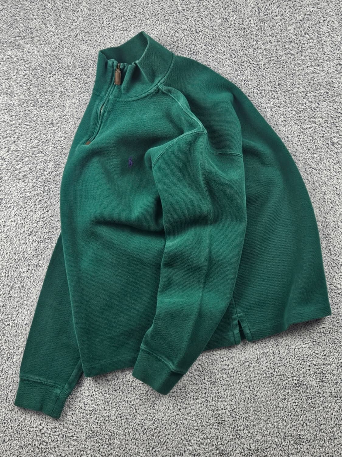 폴로랄프로렌 코튼 하이 넥 하프 집업 니트 ( M ) / 10822 상품이미지3