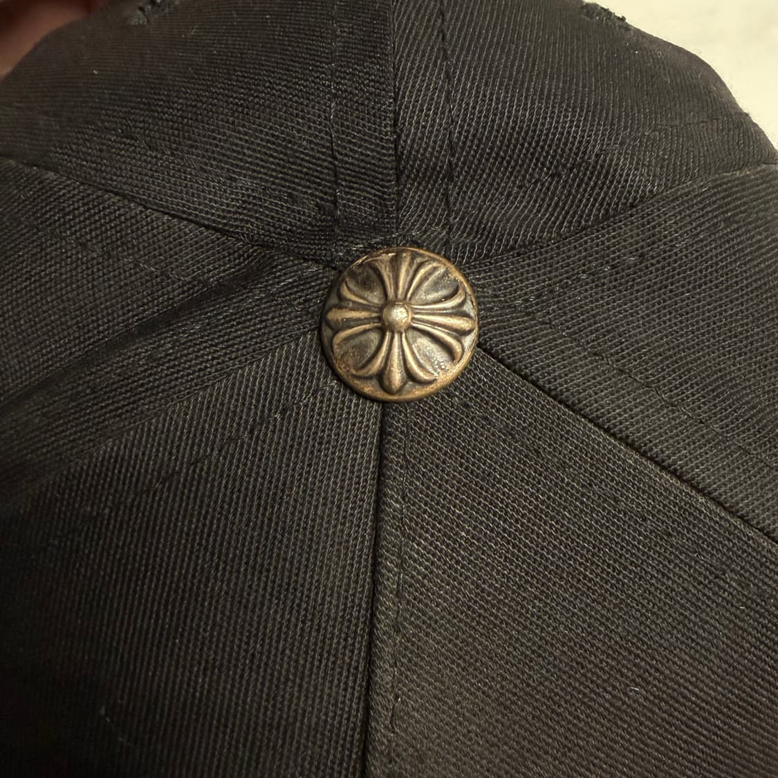 크롬하츠 Ch 로고 자수 베이스볼 캡 모자 블랙 옐로우 os 상품이미지5