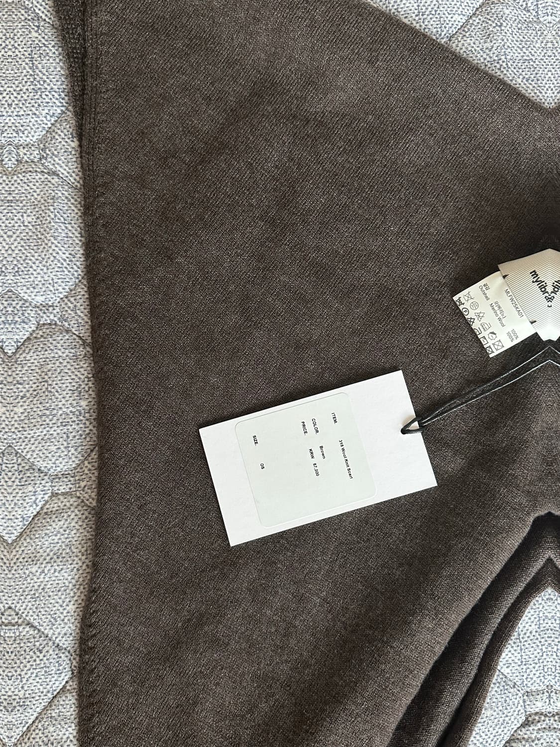 마이라이브러리 316 스카프 새상품 상품이미지2