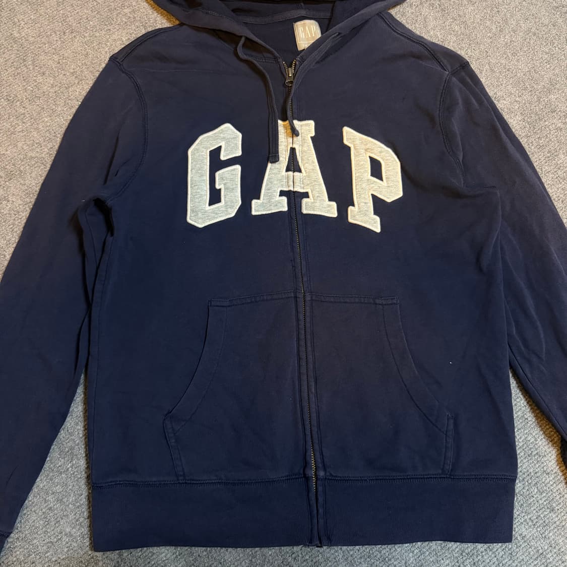 갭 네이비 후드집업 m 상품이미지2