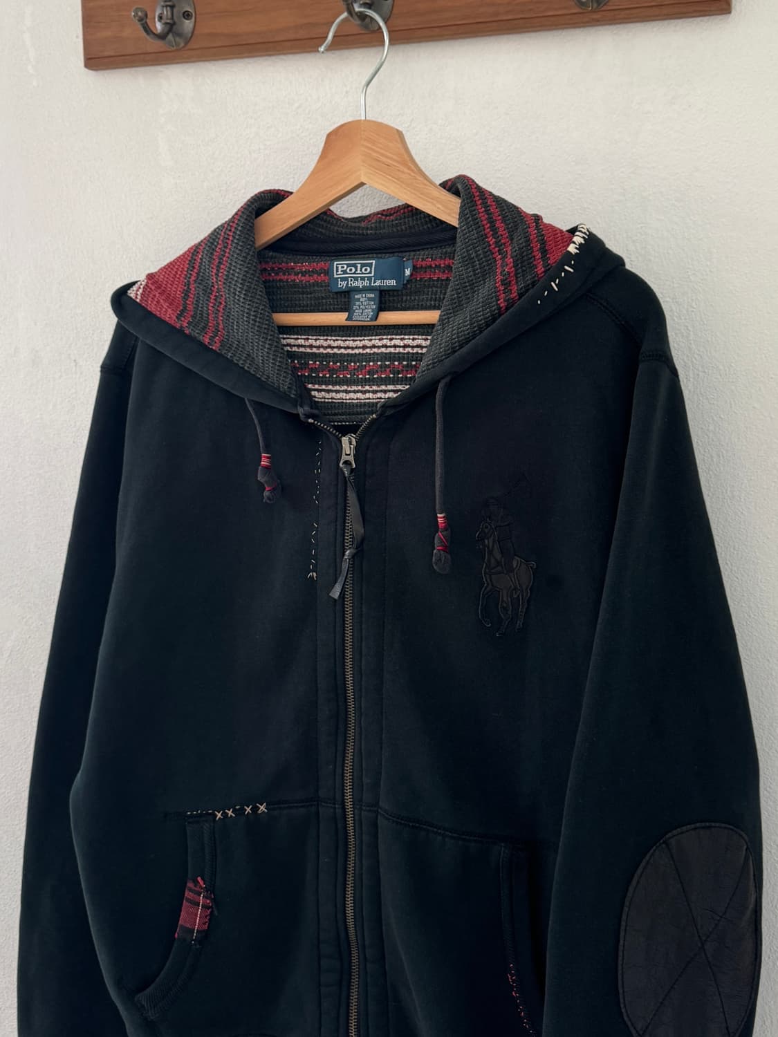 폴로 빅포니 스티치 후드집업 상품이미지1