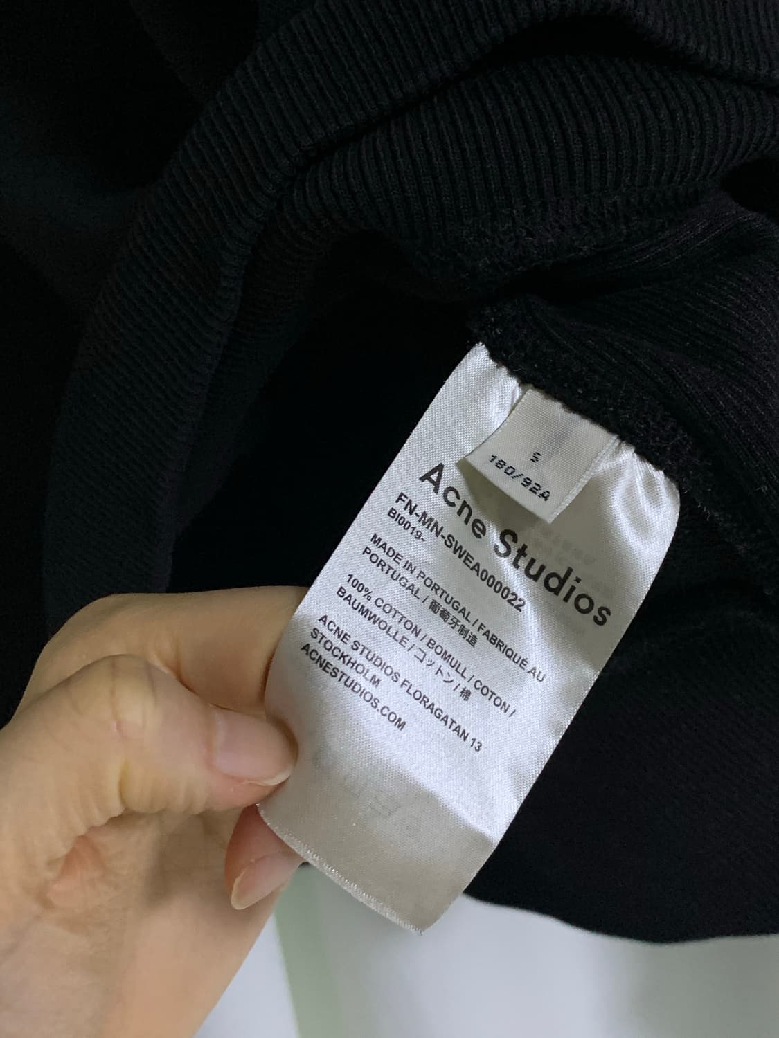 아크네스튜디오 맨투맨 상품이미지4