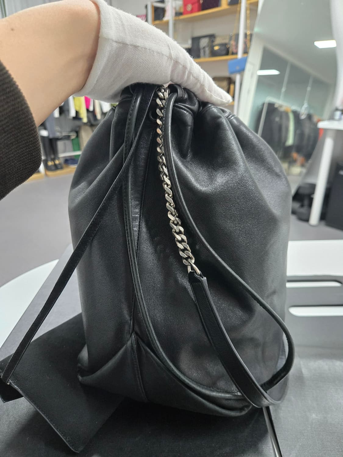 [50%세일] 입생로랑 테디버킷백 상품이미지5