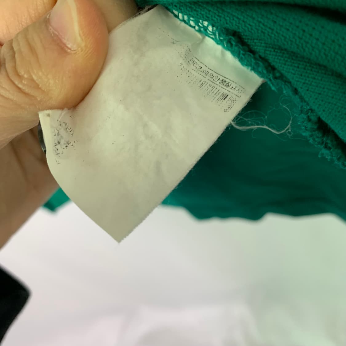 빈폴 로고 반팔 카라티 피케 티셔츠 폴로티 그린 100 남녀공용 상품이미지5