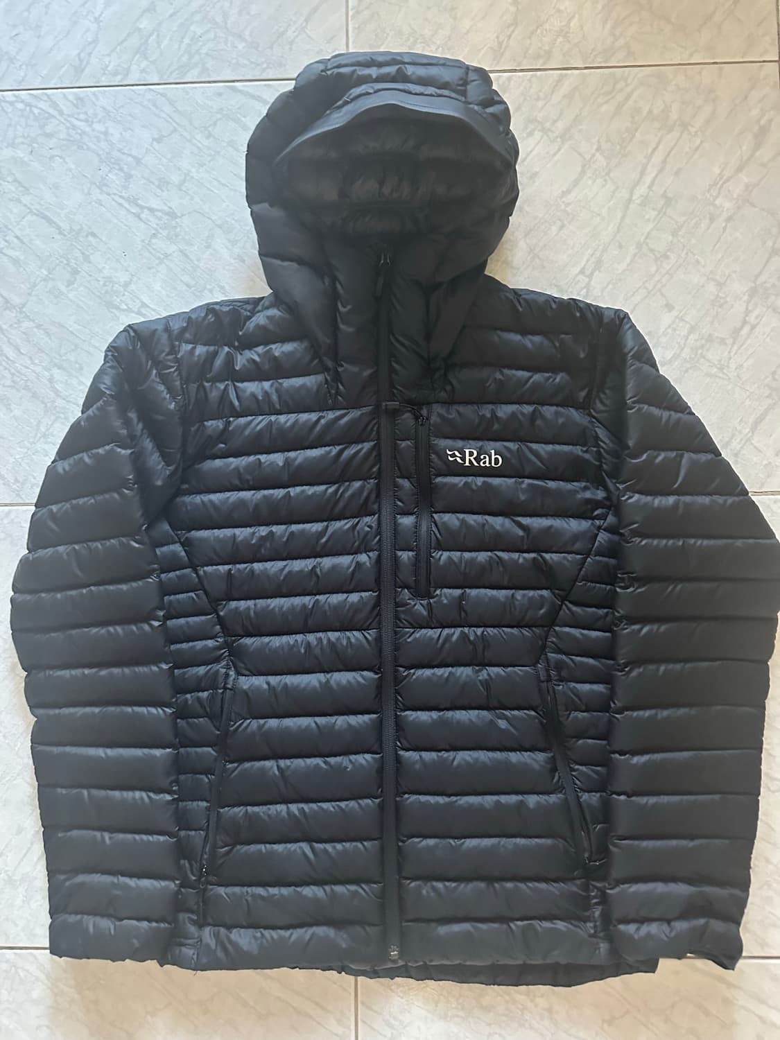 Rab 랩 마이크로라이트 알파인 자켓 블랙 상품이미지2