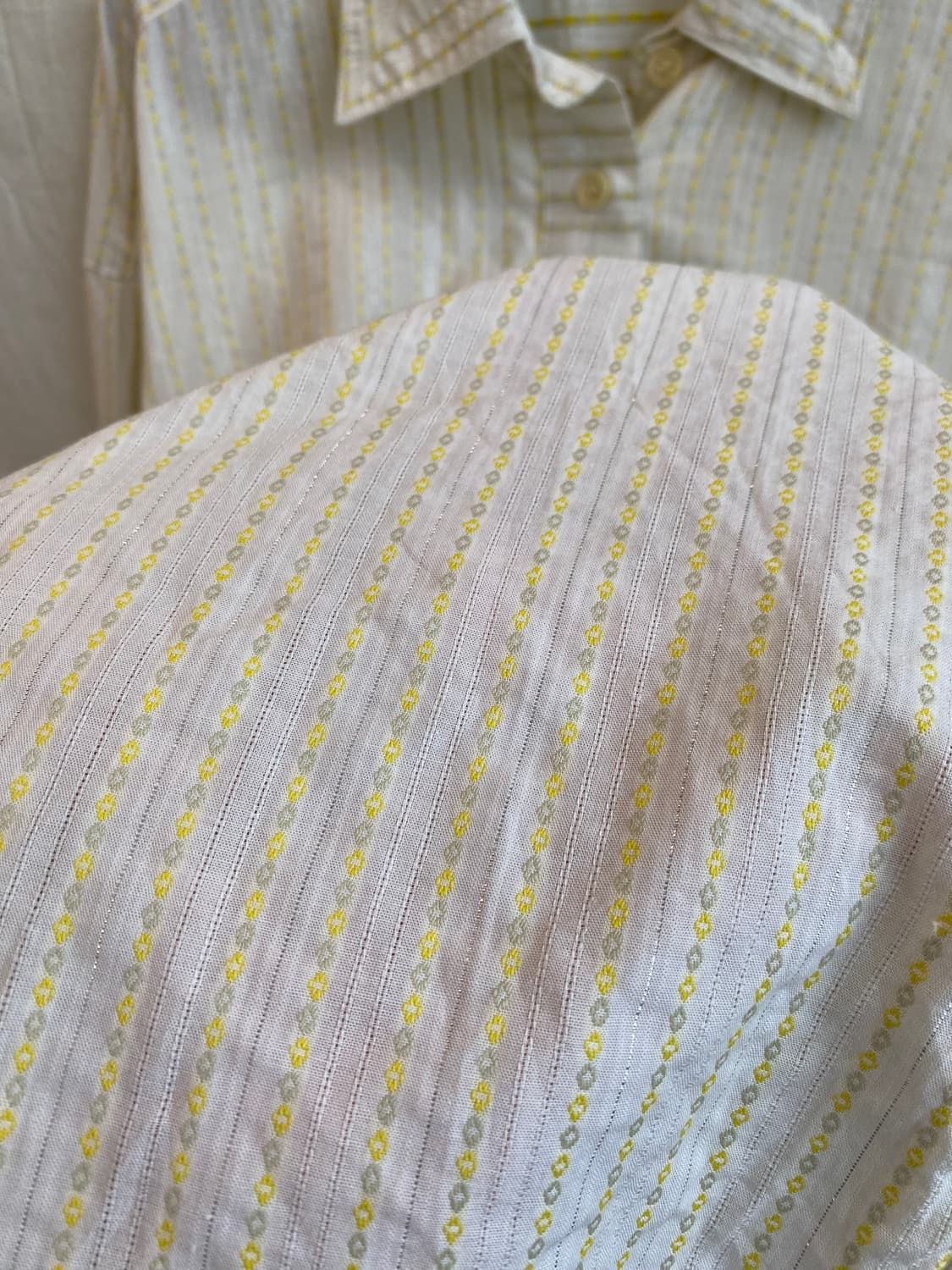 BLOUSE SALON 자수은사 셔츠(공용L) 상품이미지7