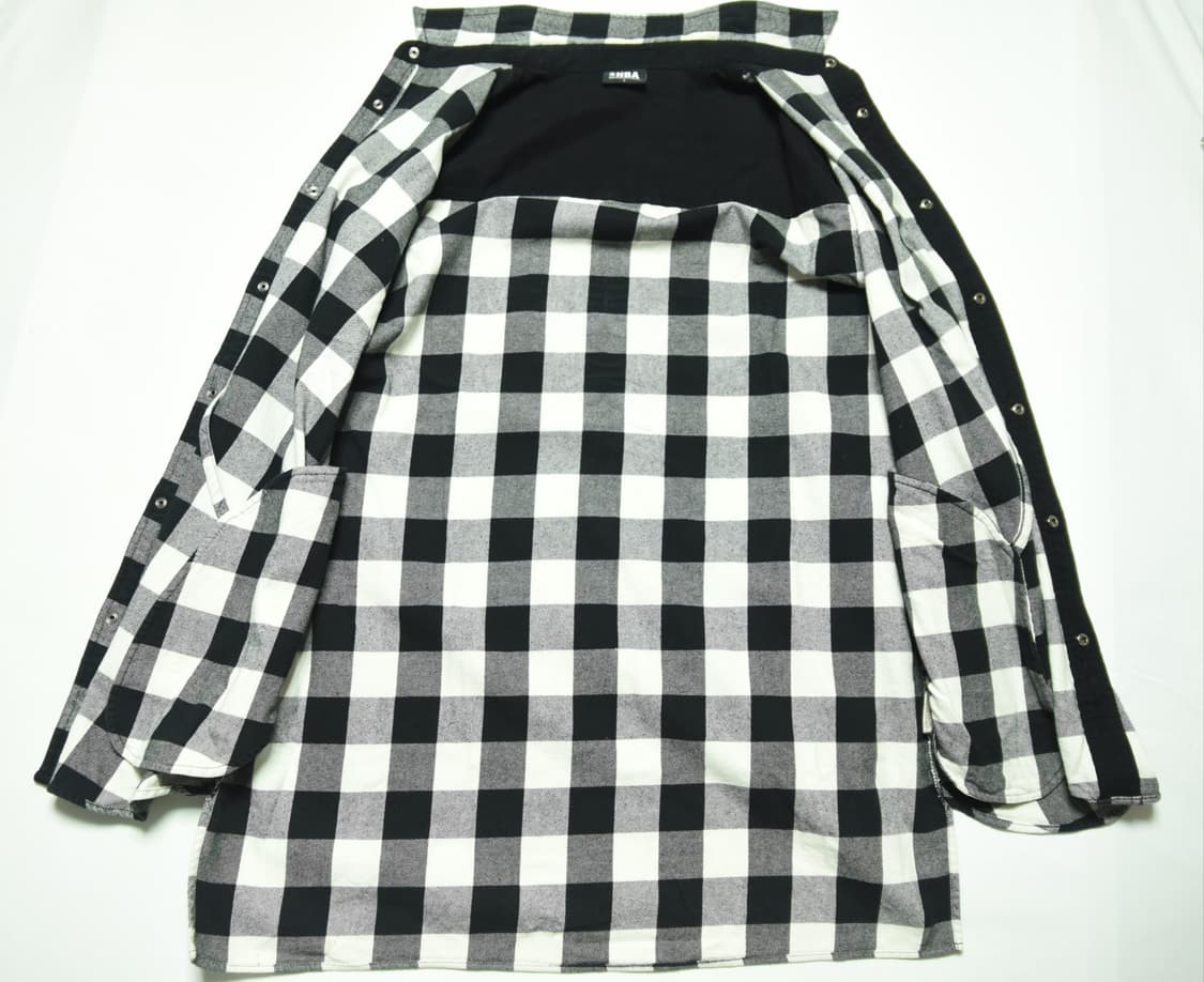 빈티지 NBA 체크 남방 L 사이즈 상품이미지7