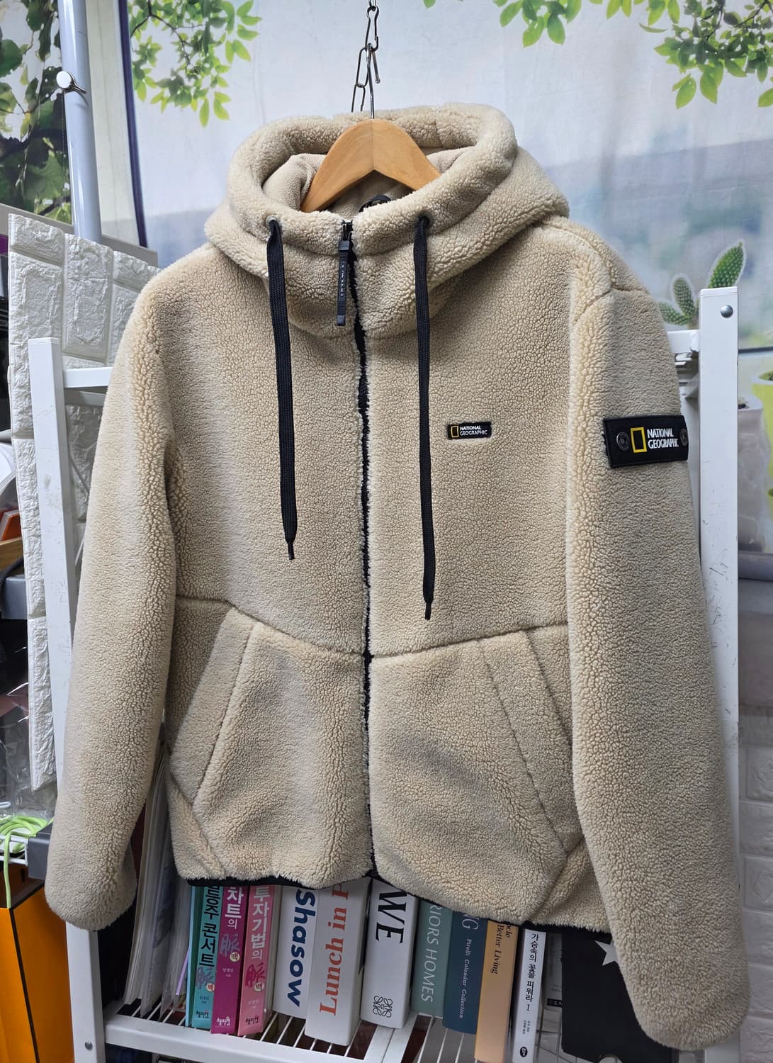 내셔널지오그래픽 후리스 M  플리스 코스토니 숏 뽀글이 풀집업 XD68 상품이미지2