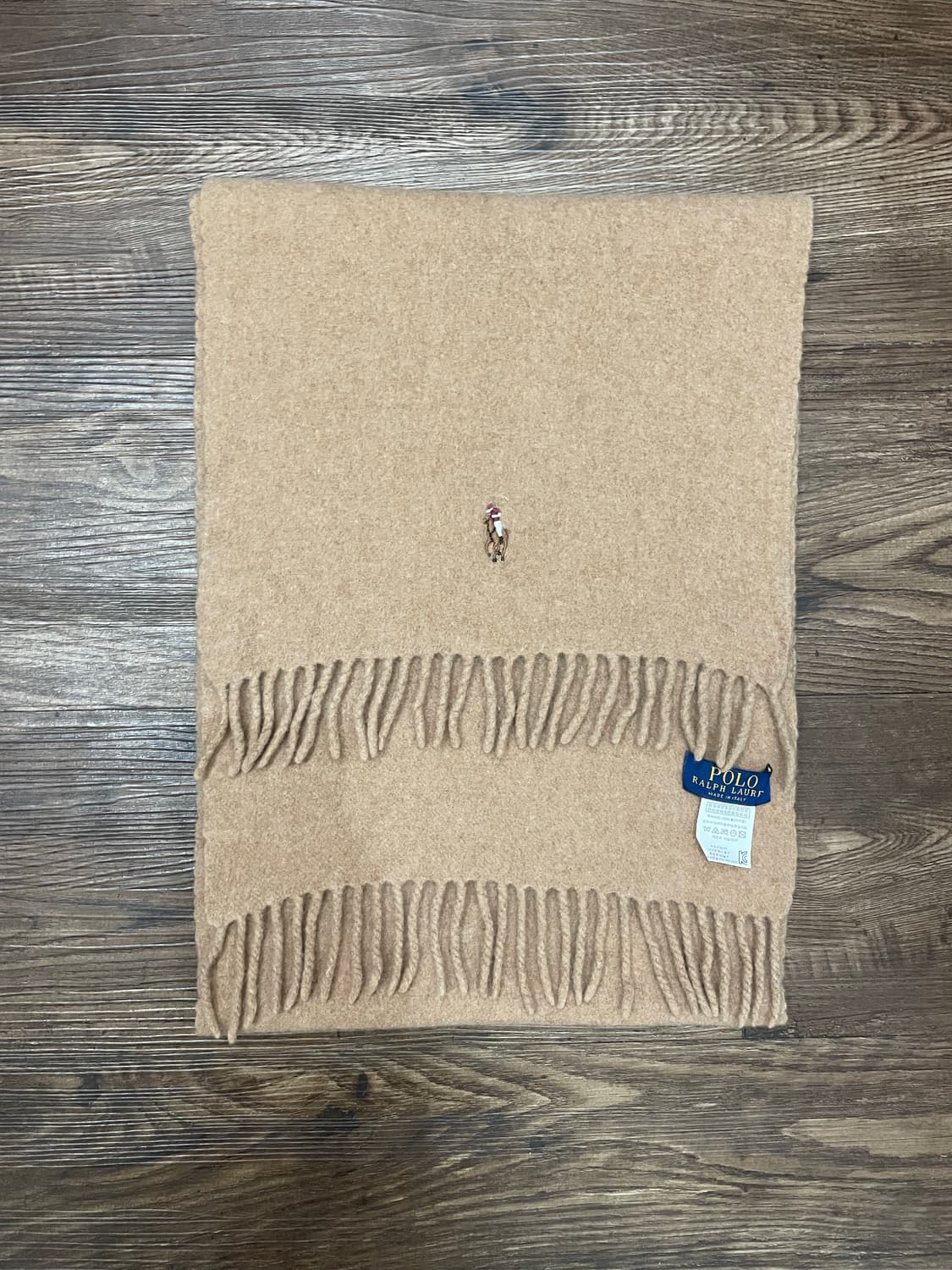 폴로 랄프로렌 시그니처 이탈리안 울 머플러 목도리 상품이미지3