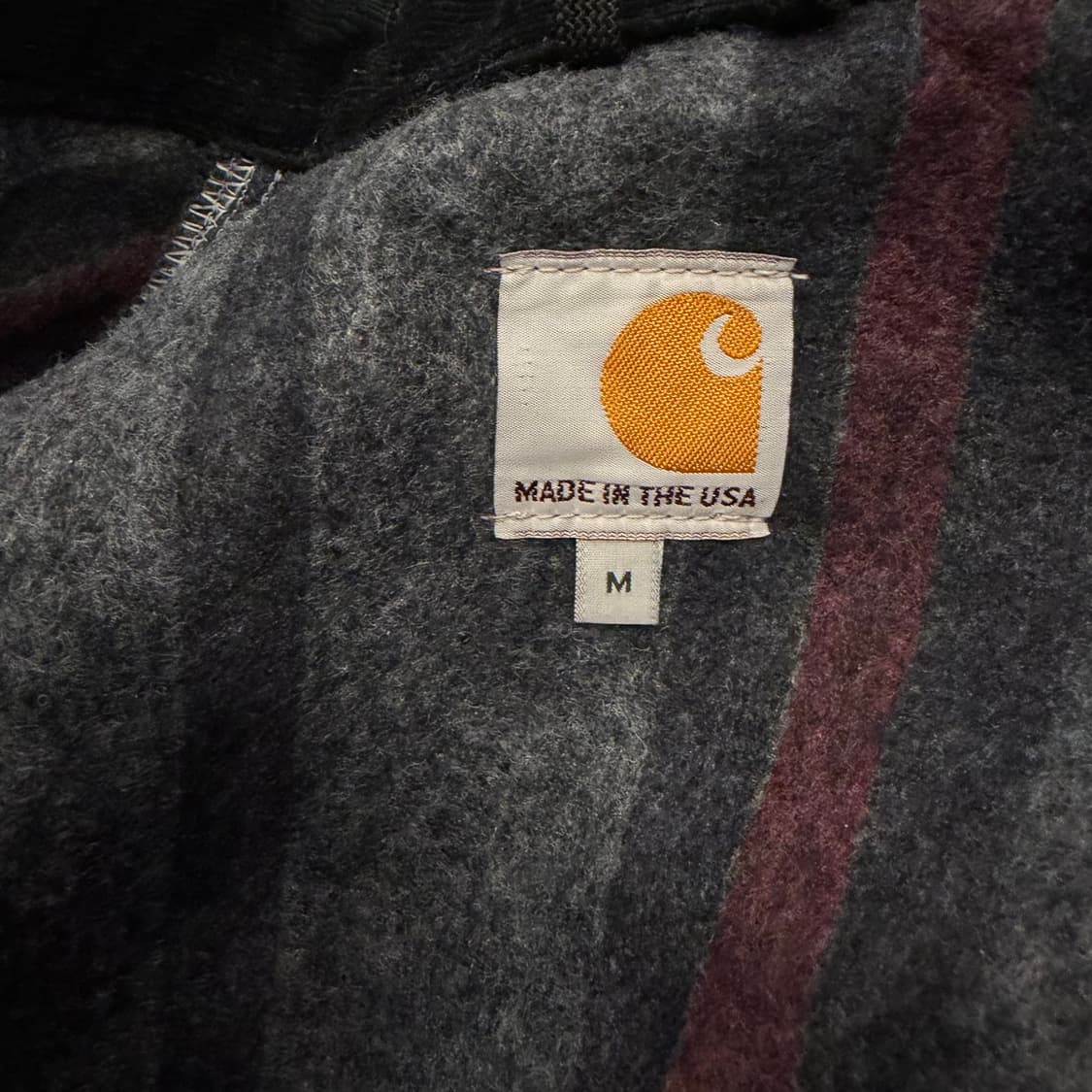 [ 정품/M ] 칼하트 j001 blk 덕 디트로이트 자켓 상품이미지5