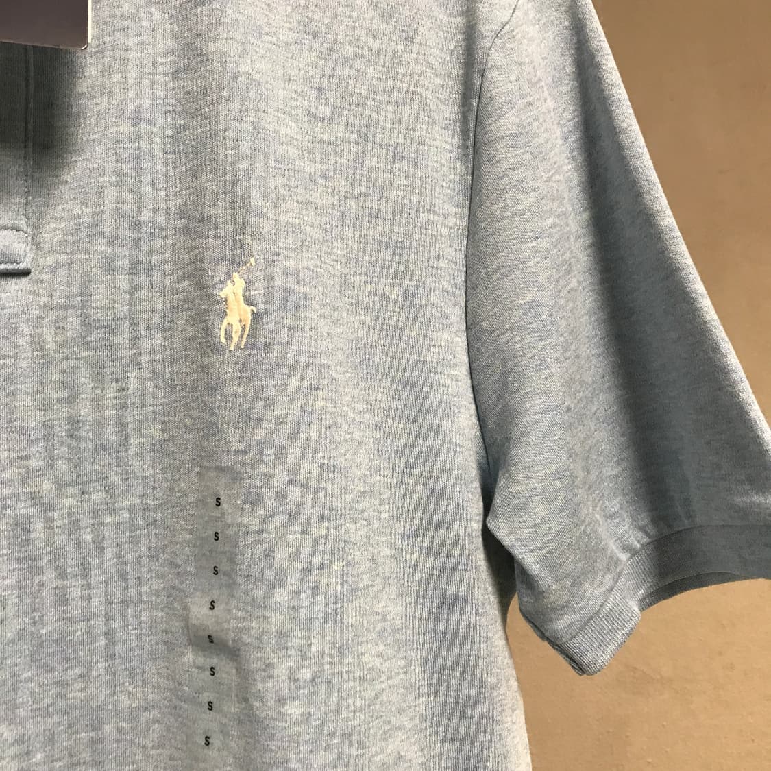 폴로 랄프로렌 PK 반팔 카라티 스카이블루 S 상품이미지4