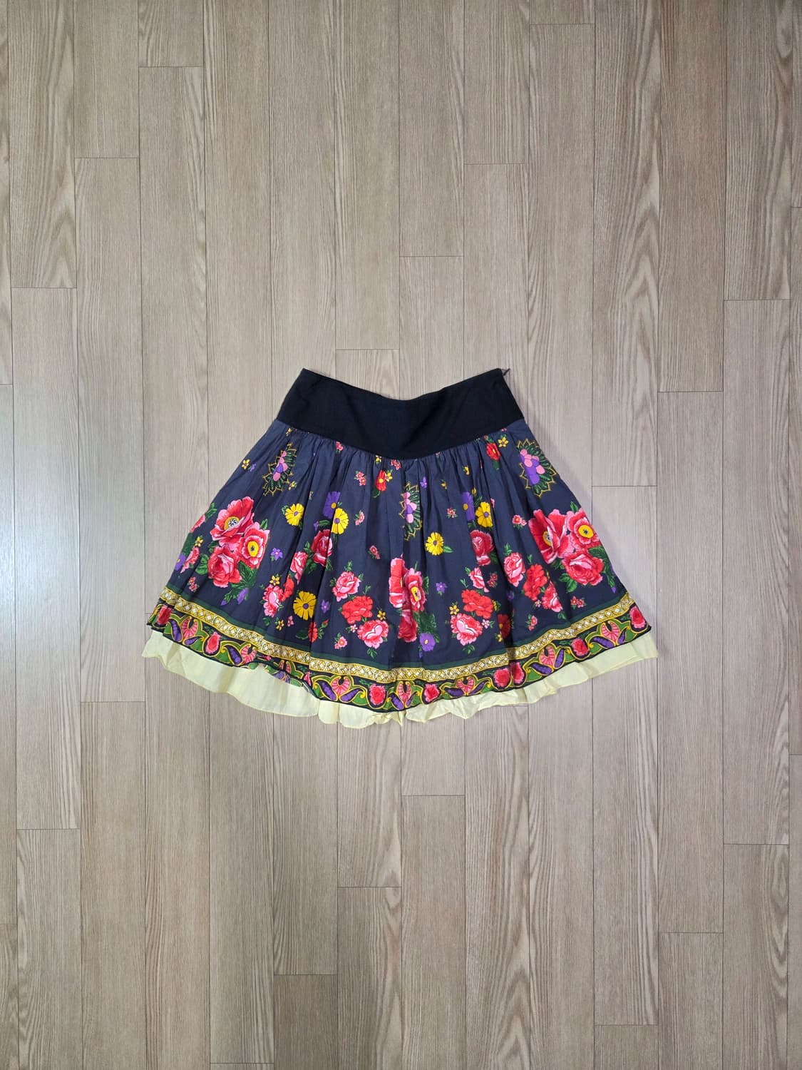 SINDEE JAPAN 플라워 레이어드 스커트 상품이미지1