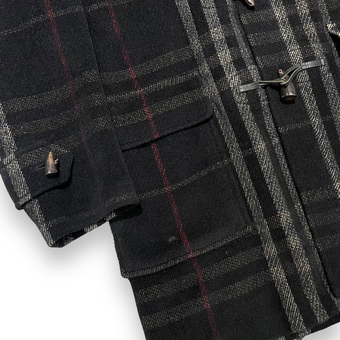 버버리 체크 후드 더플코트 상품이미지6