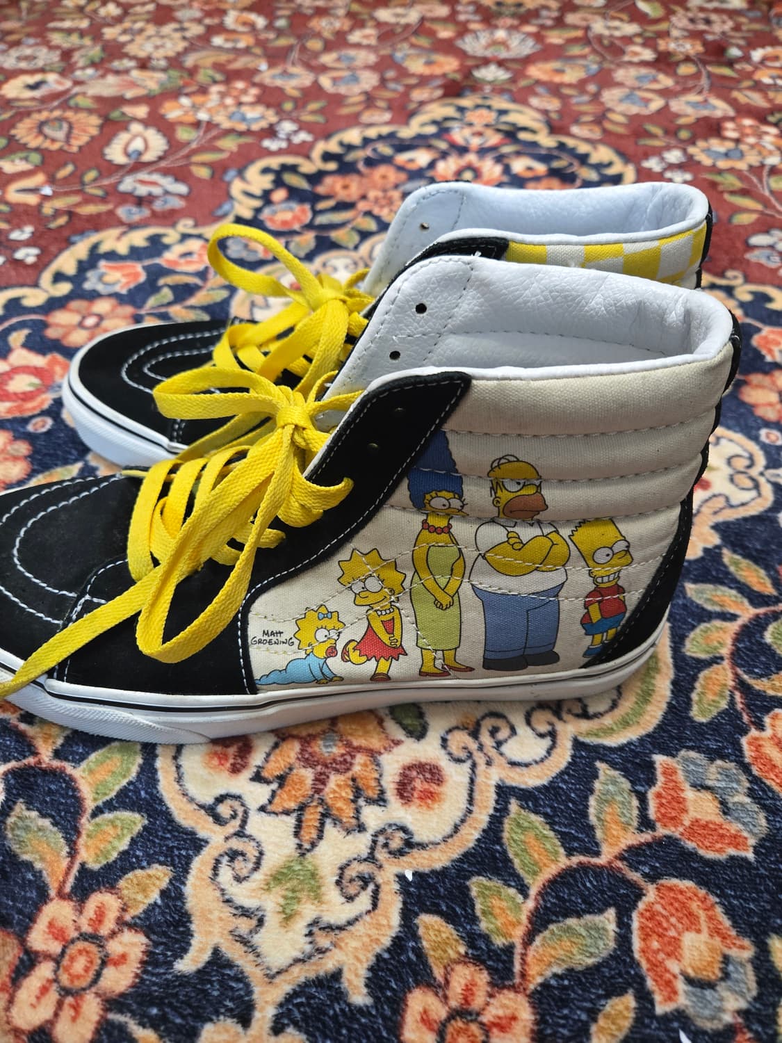 반스 x 심슨 스케이트하이 255 상품이미지3