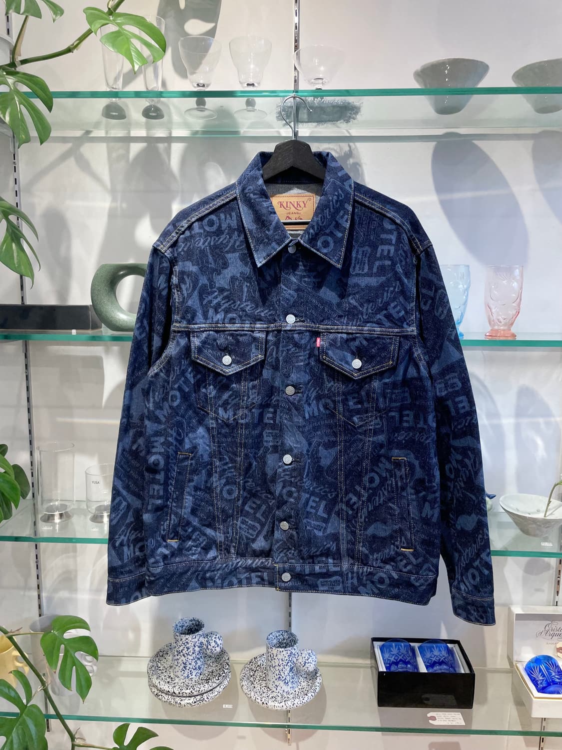 히스테릭글래머 motel denim jacket 상품이미지1