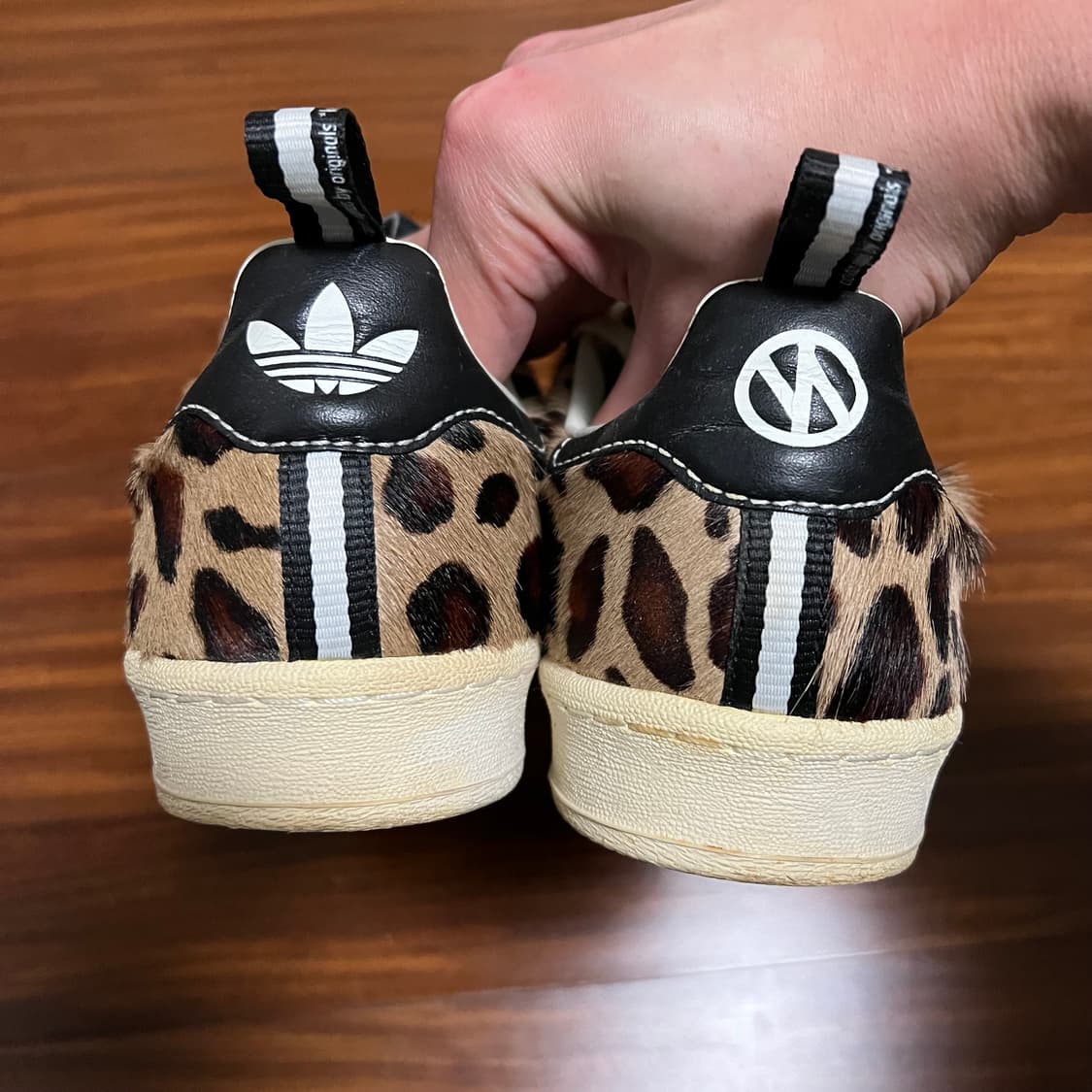 아디다스 ObyO 카즈키 쿠라이시 레오파드 80s 캠퍼스 상품이미지5