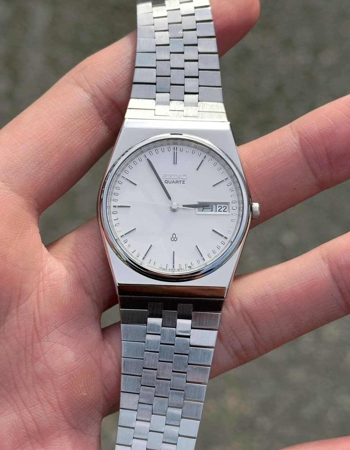 SEIKO quartz silver 상품이미지2