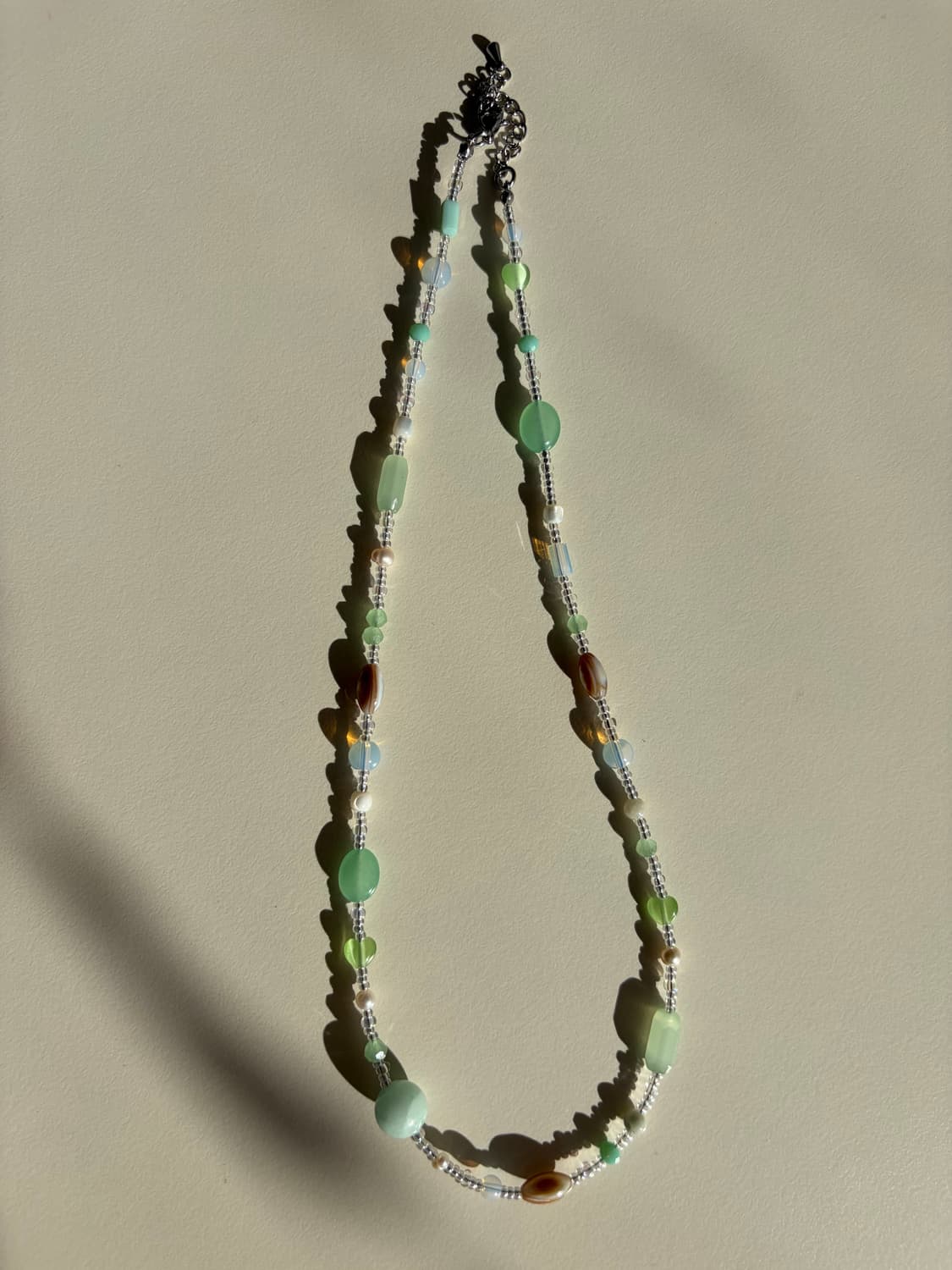 민트 자개 목걸이 상품이미지6