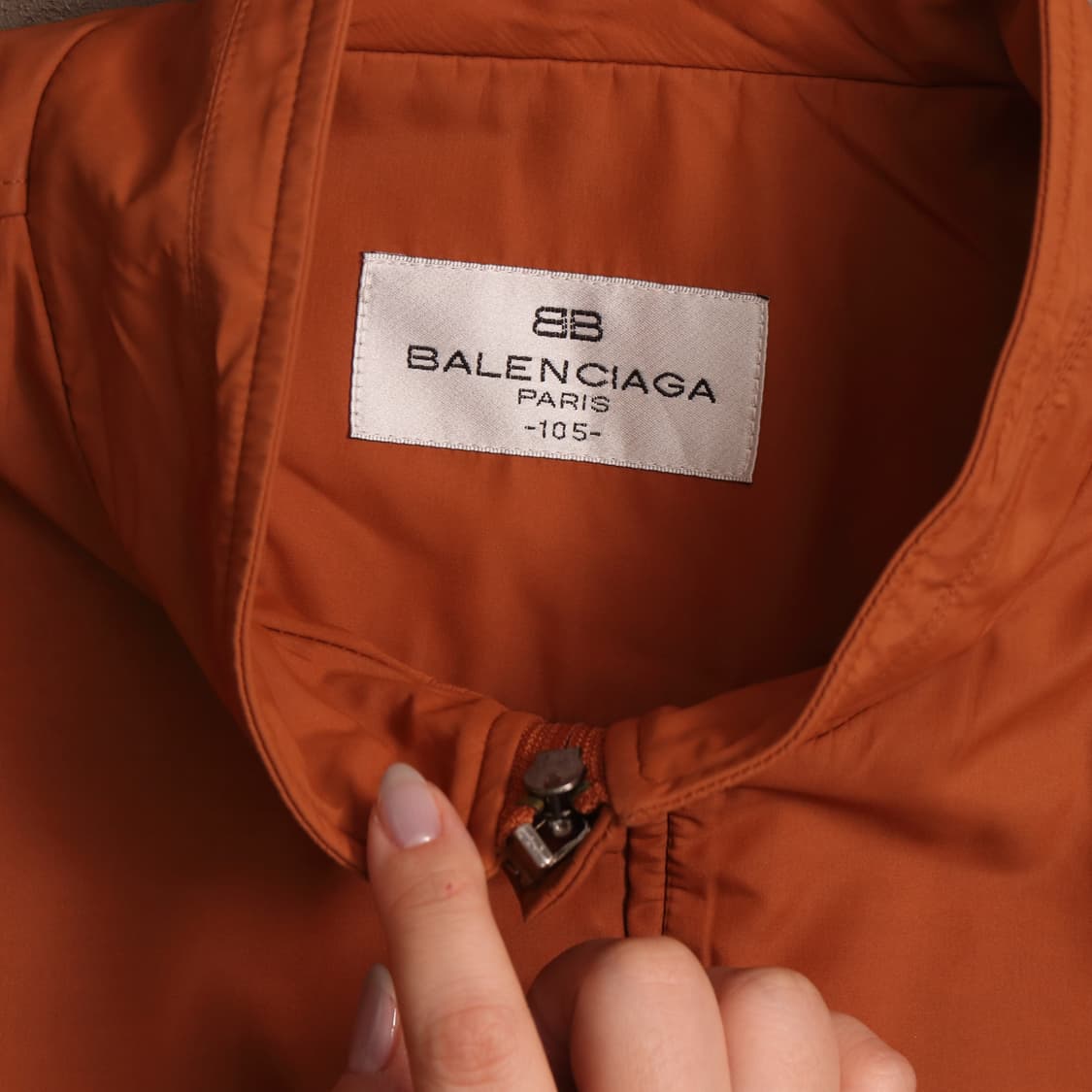 90's 발렌시아가 나일론 스피드로고 자켓 A1519 상품이미지3