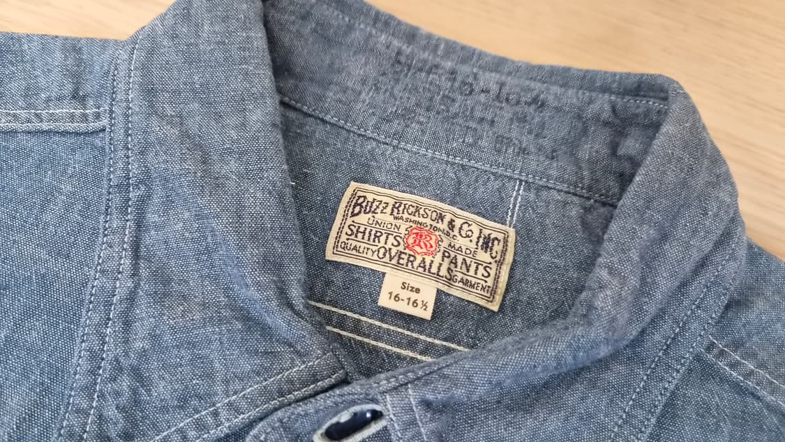 버즈릭슨 30주년 샴브레이 셔츠 상품이미지2