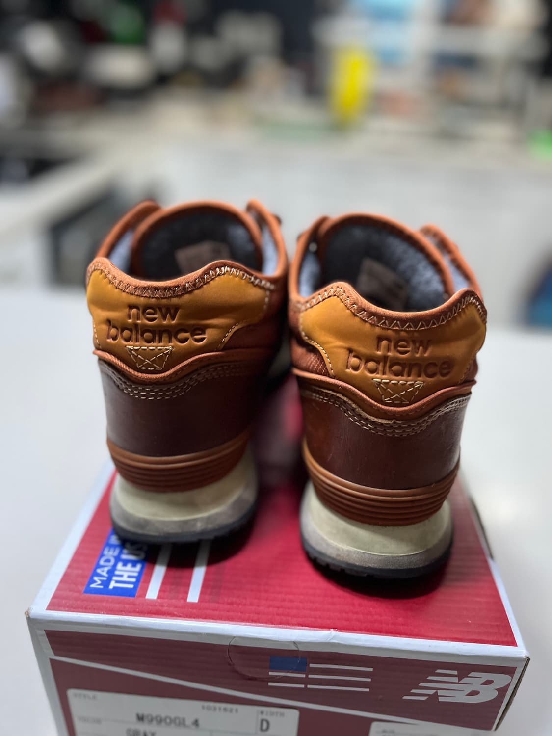 뉴발란스 574 '리치 브라운' MH574OAD 상품이미지4