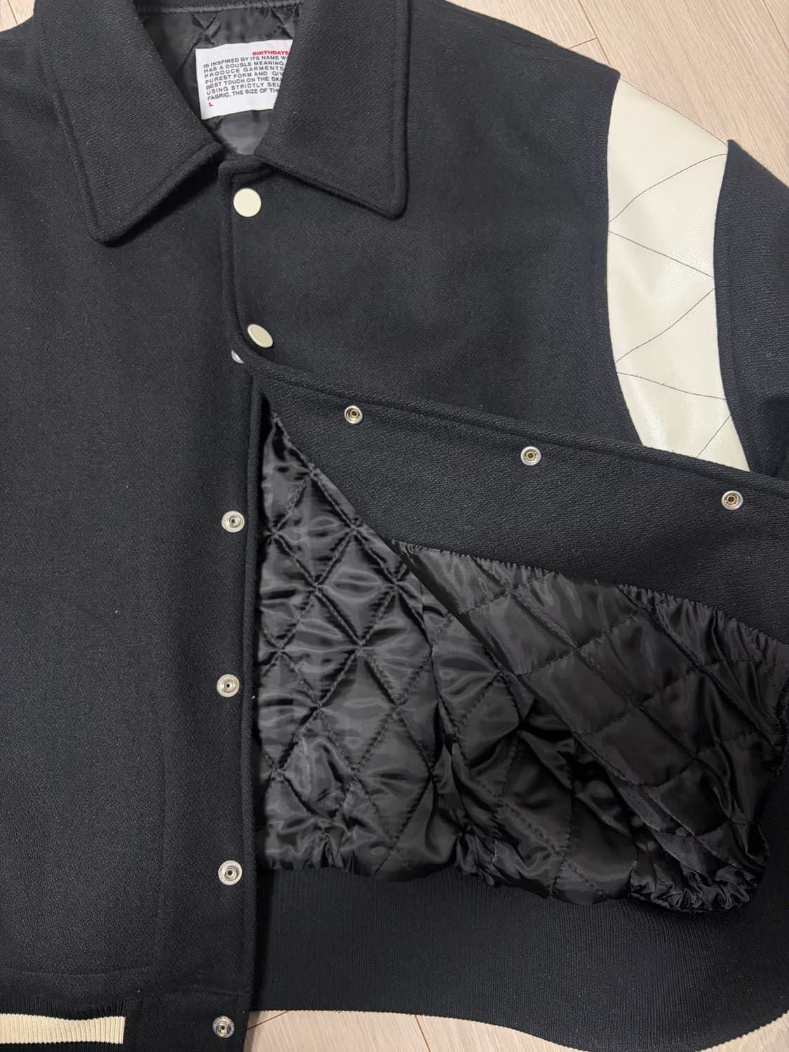 벌스데이수트 바시티자켓L 상품이미지4